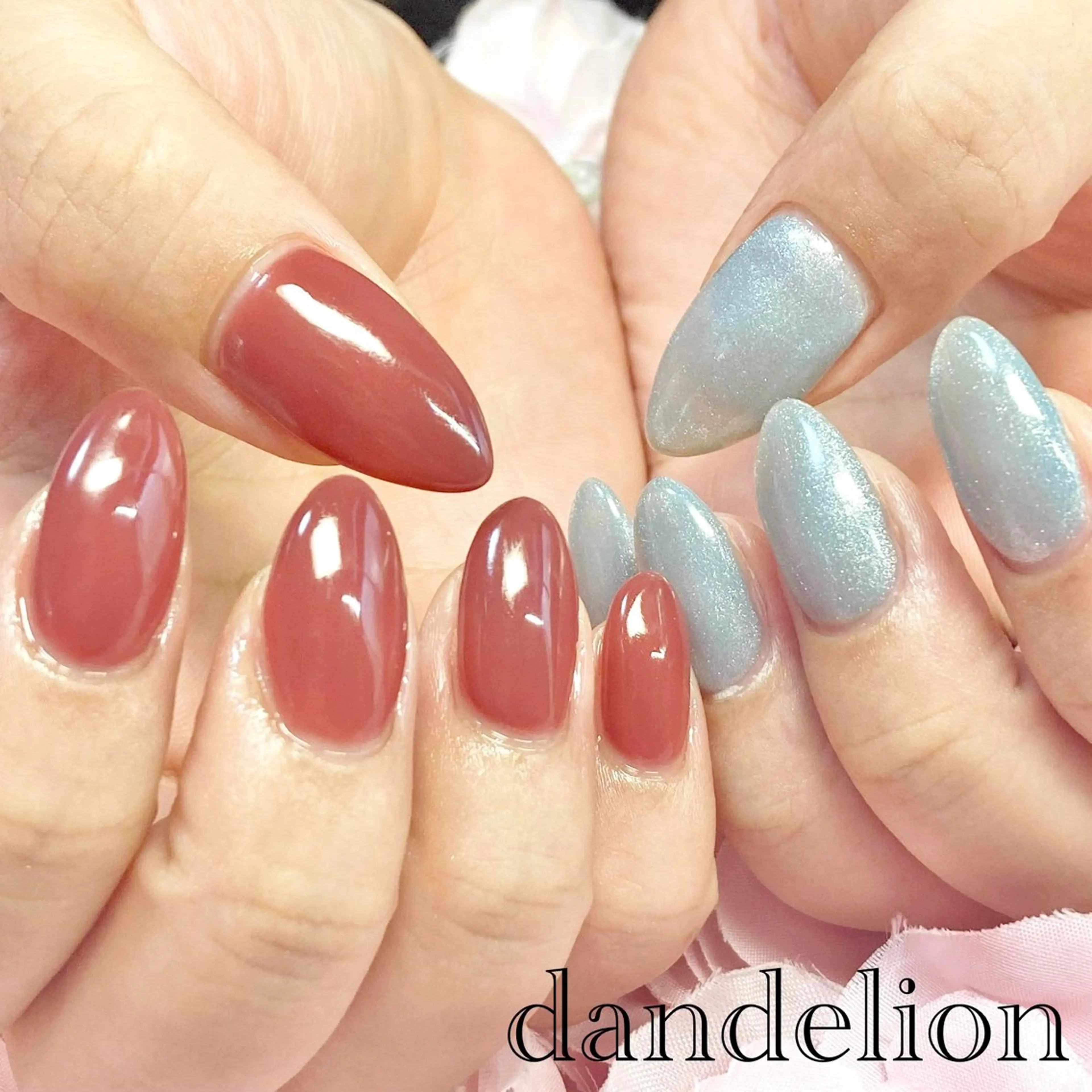 ネイル ハンドネイル ハンドケア dandelion ダンデライオンのネイルデザイン