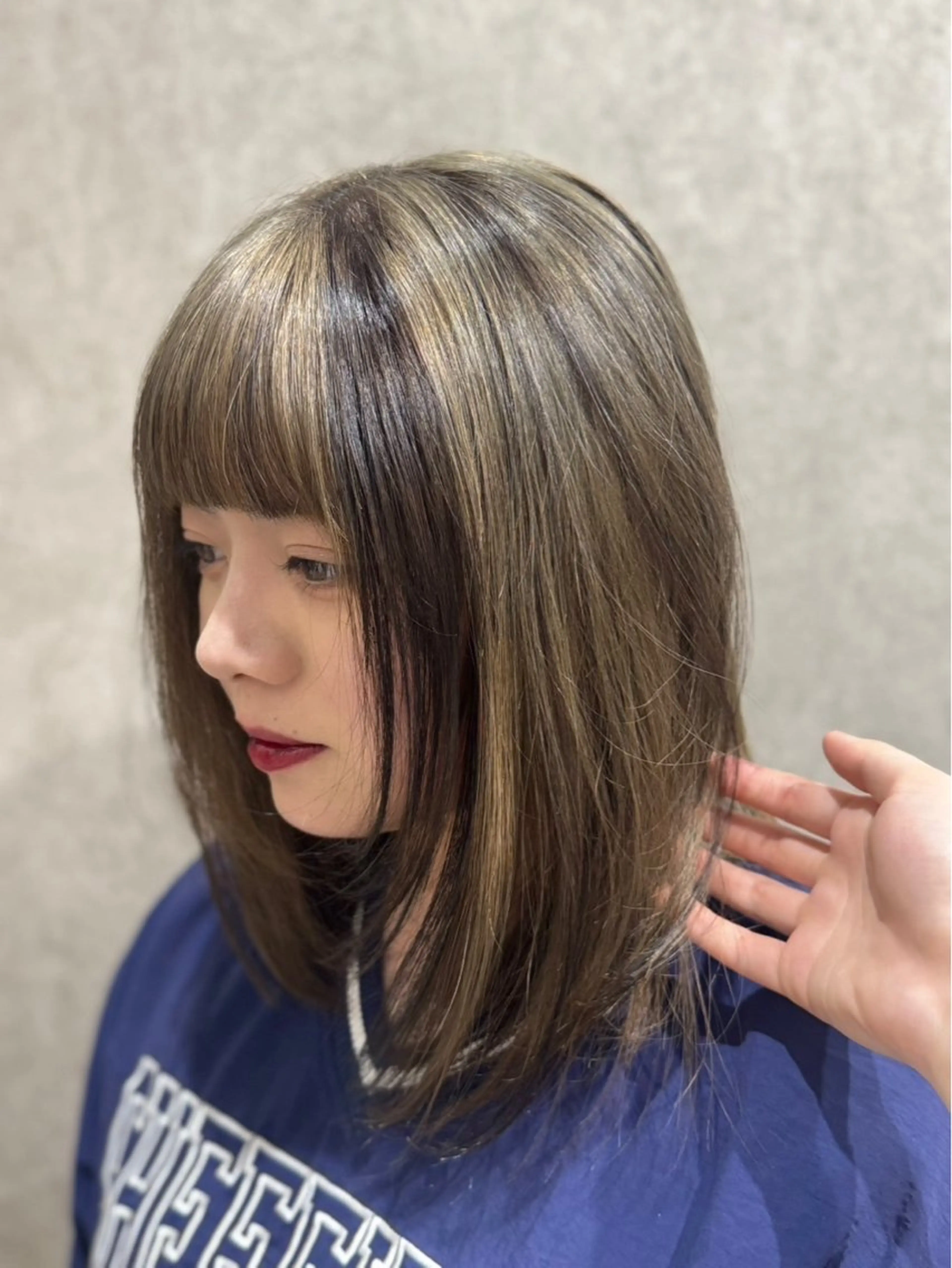 ミディアム ヘアカラー トリートメント Re:ICE所属・はな / Re:ICEのヘアスタイル