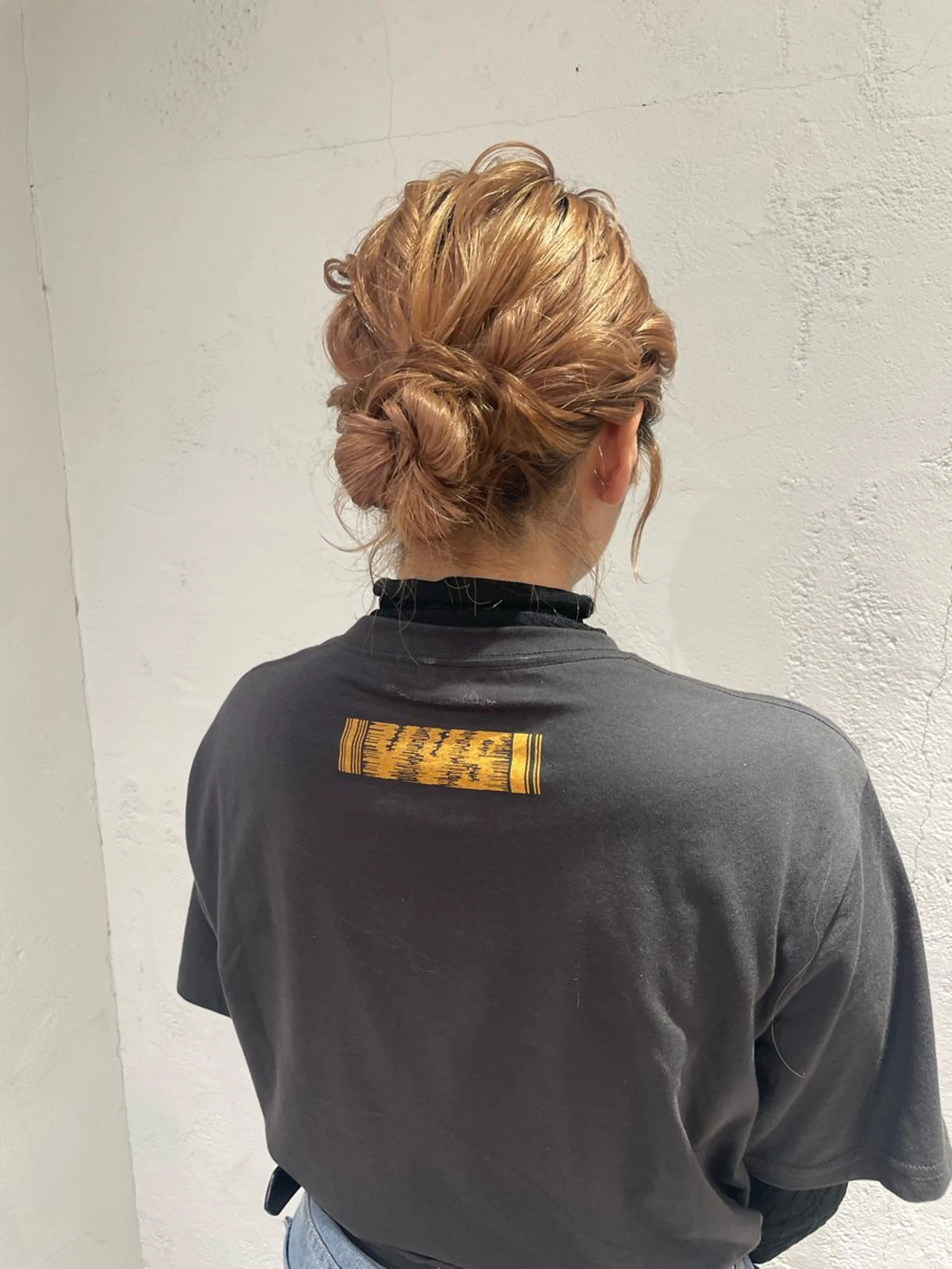 ミディアム ヘアアレンジ 艶カラー/ ストレート/くるみのヘアスタイル