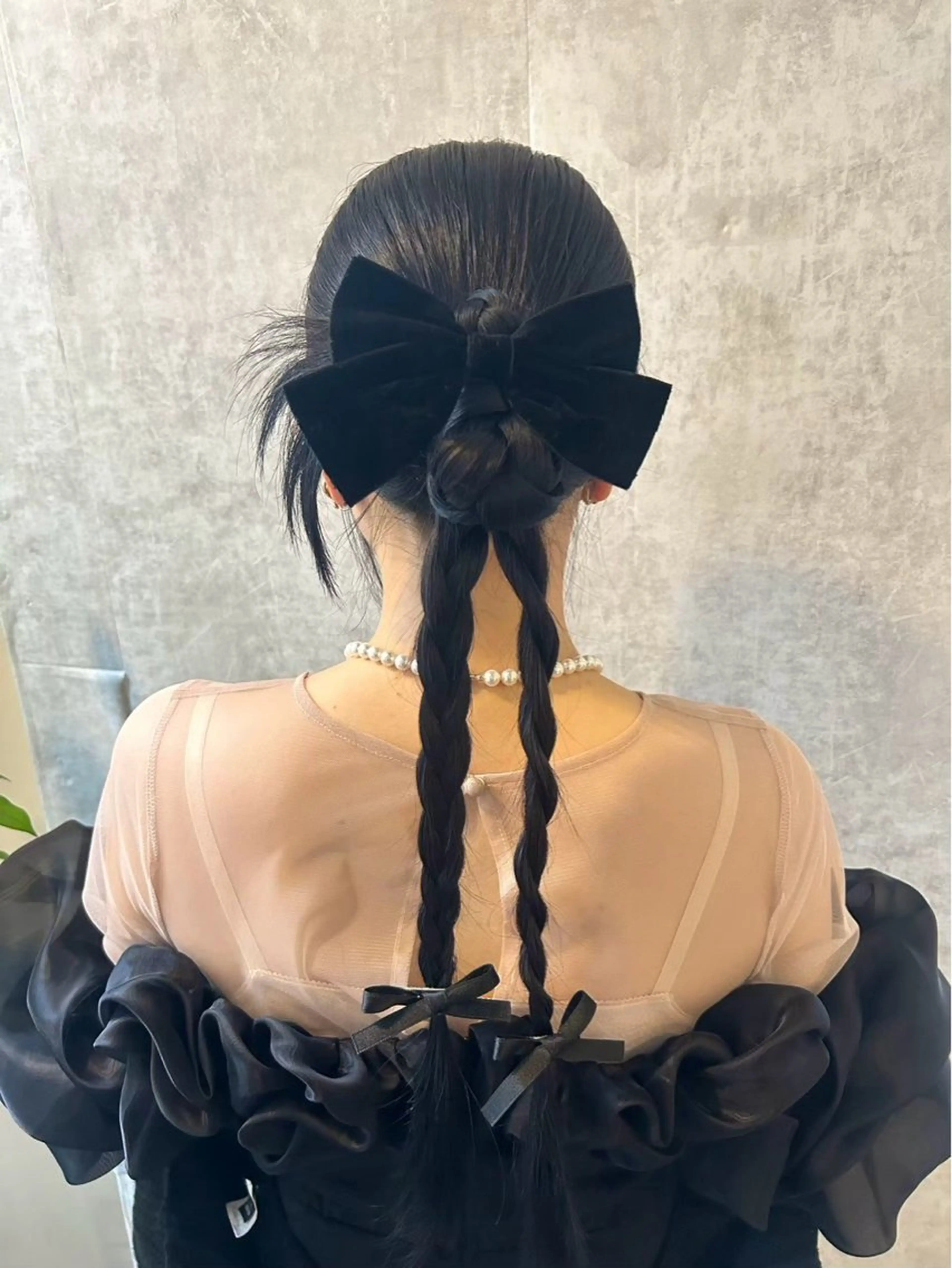 ヘアアレンジ 結婚式・ブライダル エクステ🎀カラー ✨横浜／トレンドのヘアスタイル