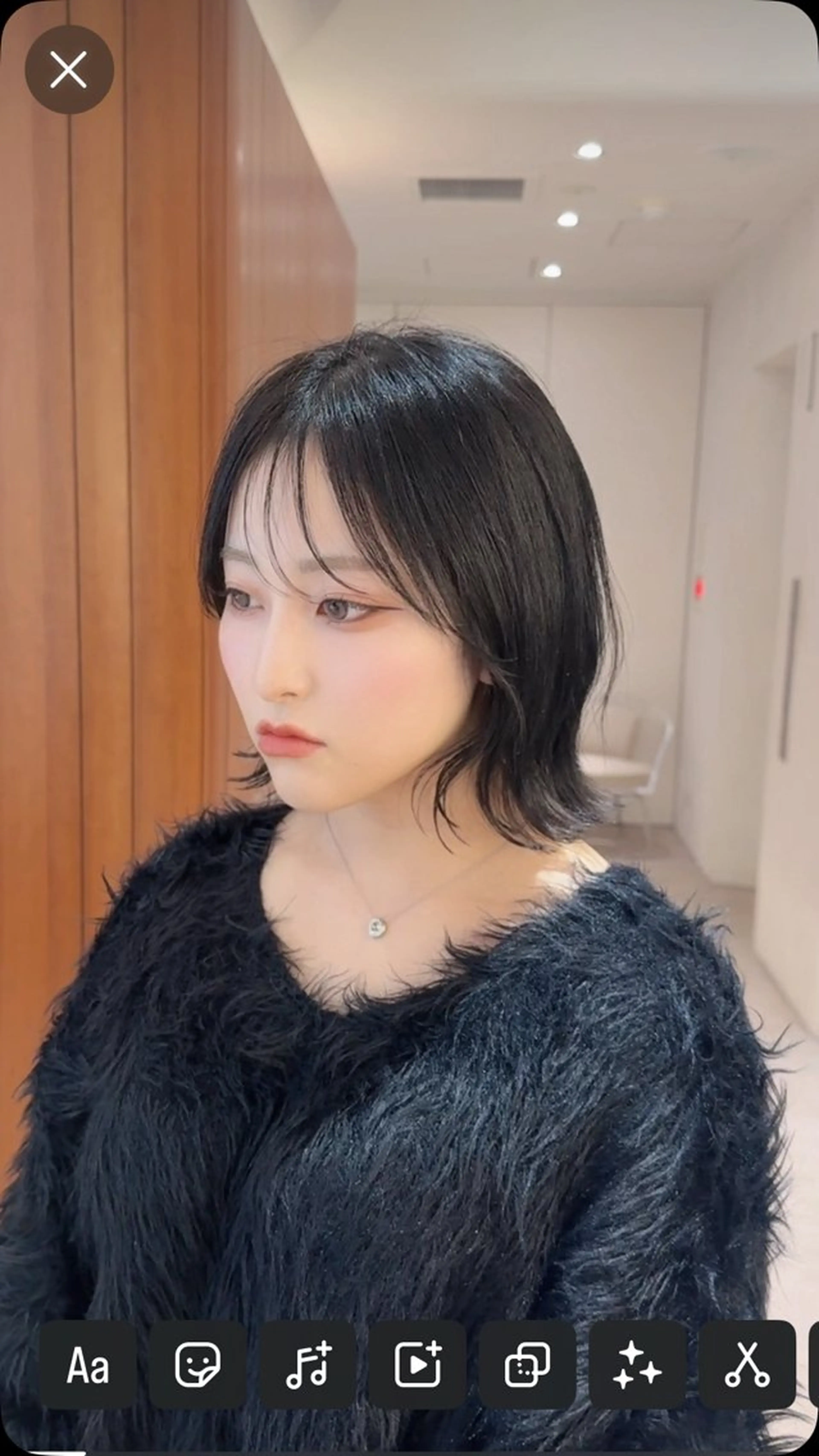 ミディアム 切りっぱなしボブ ショートボブ ボブレイヤー ボブ くびれヘア カット トリートメント 渋谷ボブ/ショート 特化田中航平のヘアスタイル