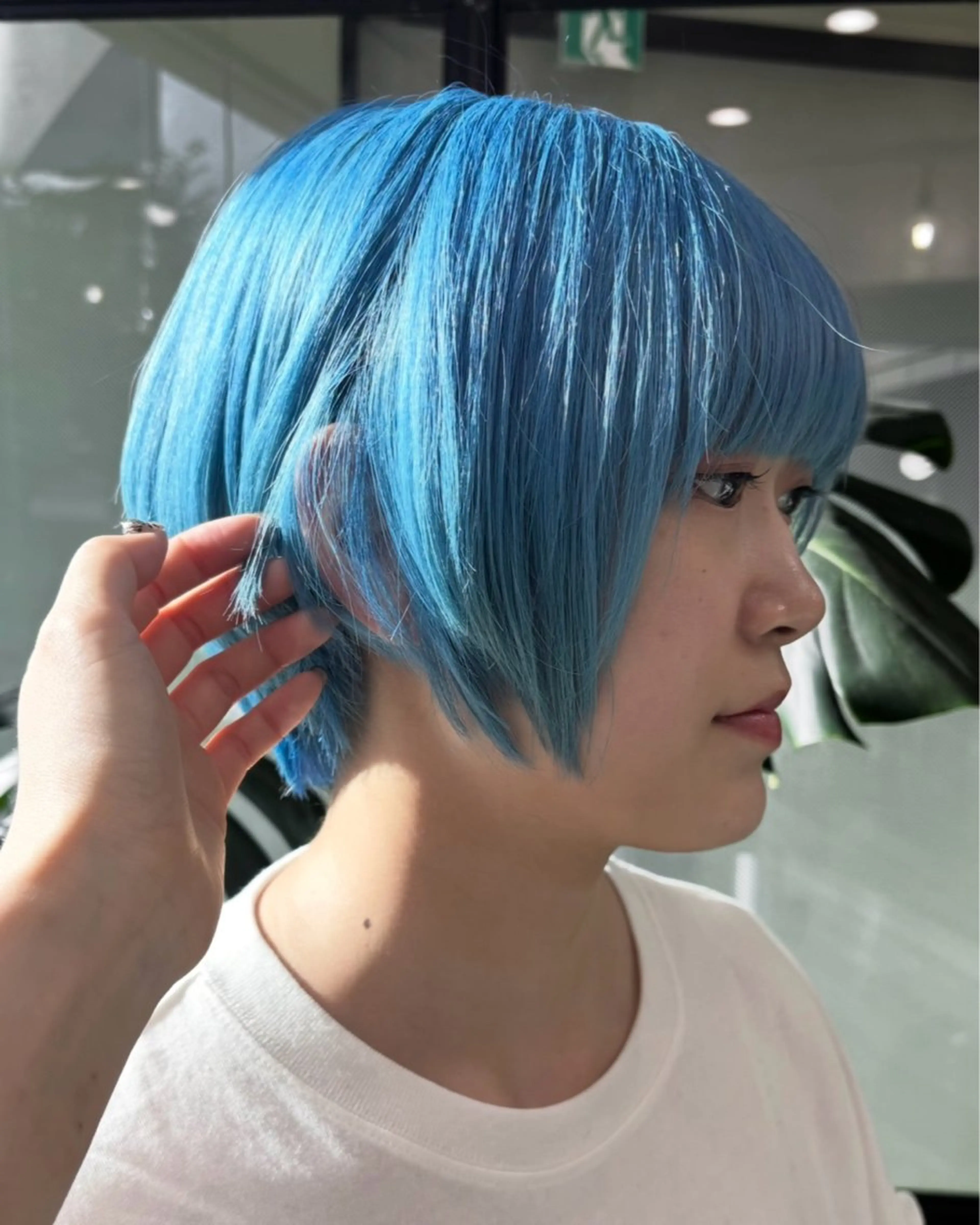 ショート ヘアカラー トリートメント nyu +ＺSALON【ニュープラスゼットサロン】所属・木村 夢のヘアスタイル