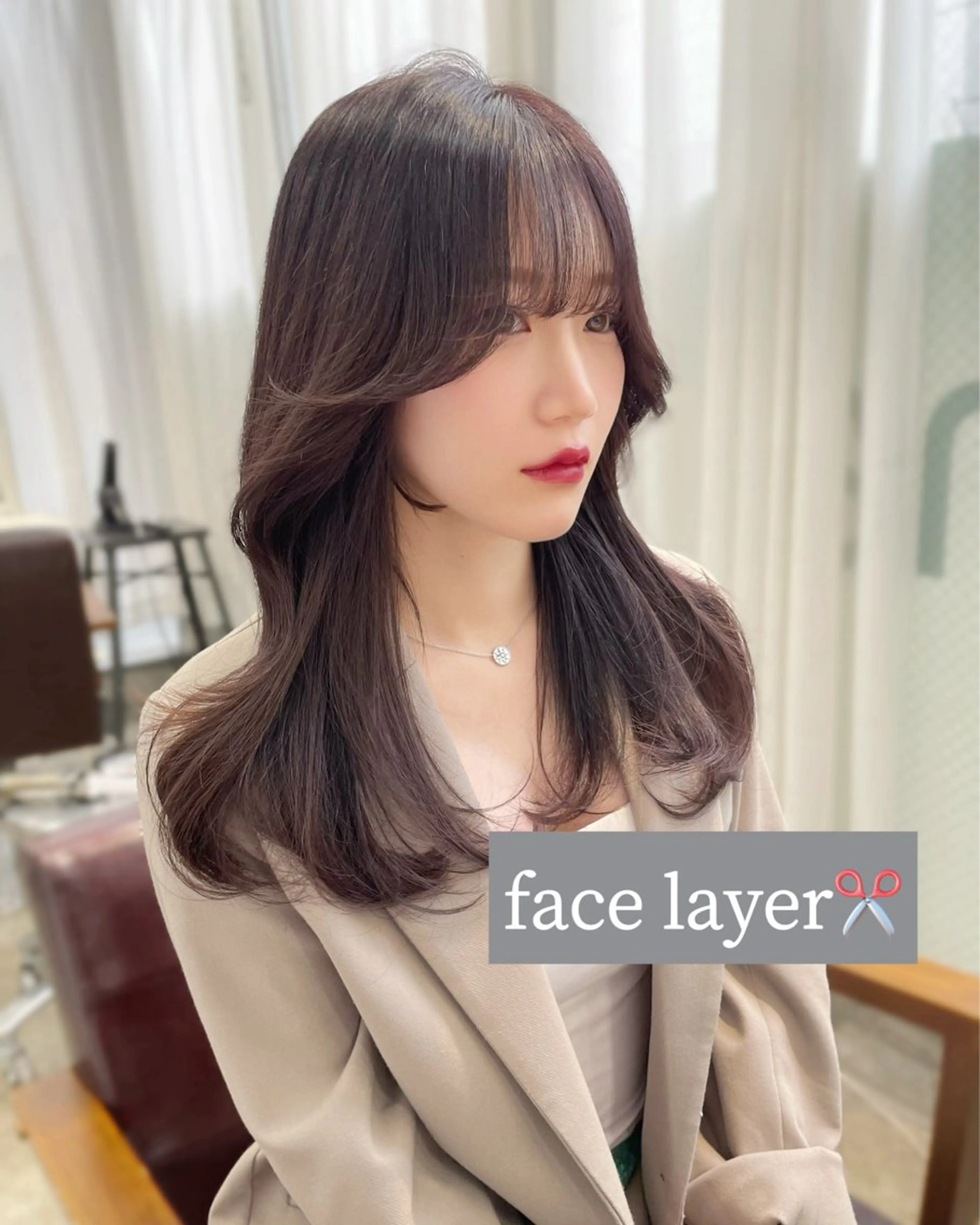 ロング カット ショート/レイヤー カット/ミサキ💐のヘアスタイル