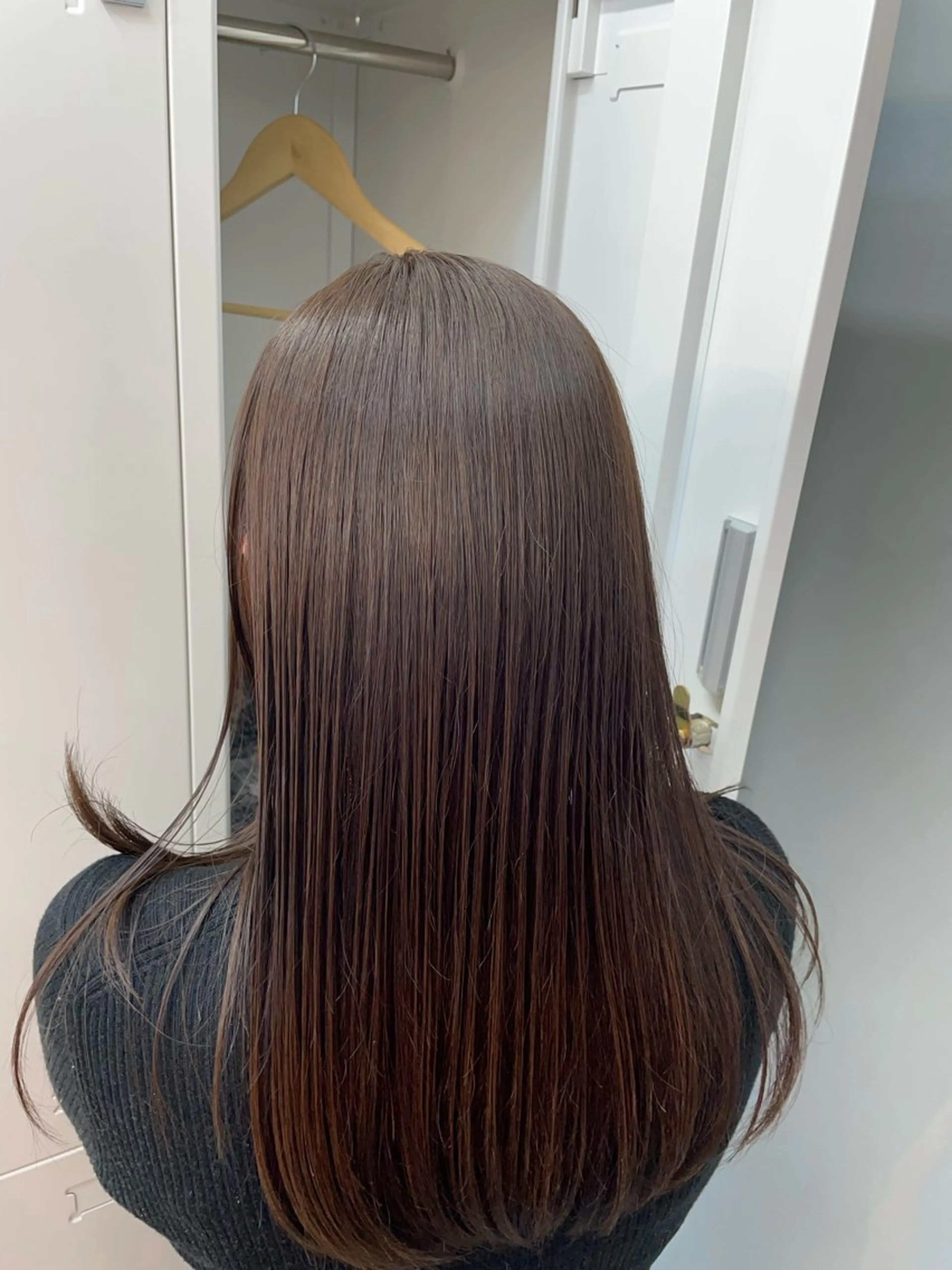ミディアム トリートメント ヘアカラー トリートメント ✨髪質改善✨原宿 えのもと　はなのヘアスタイル