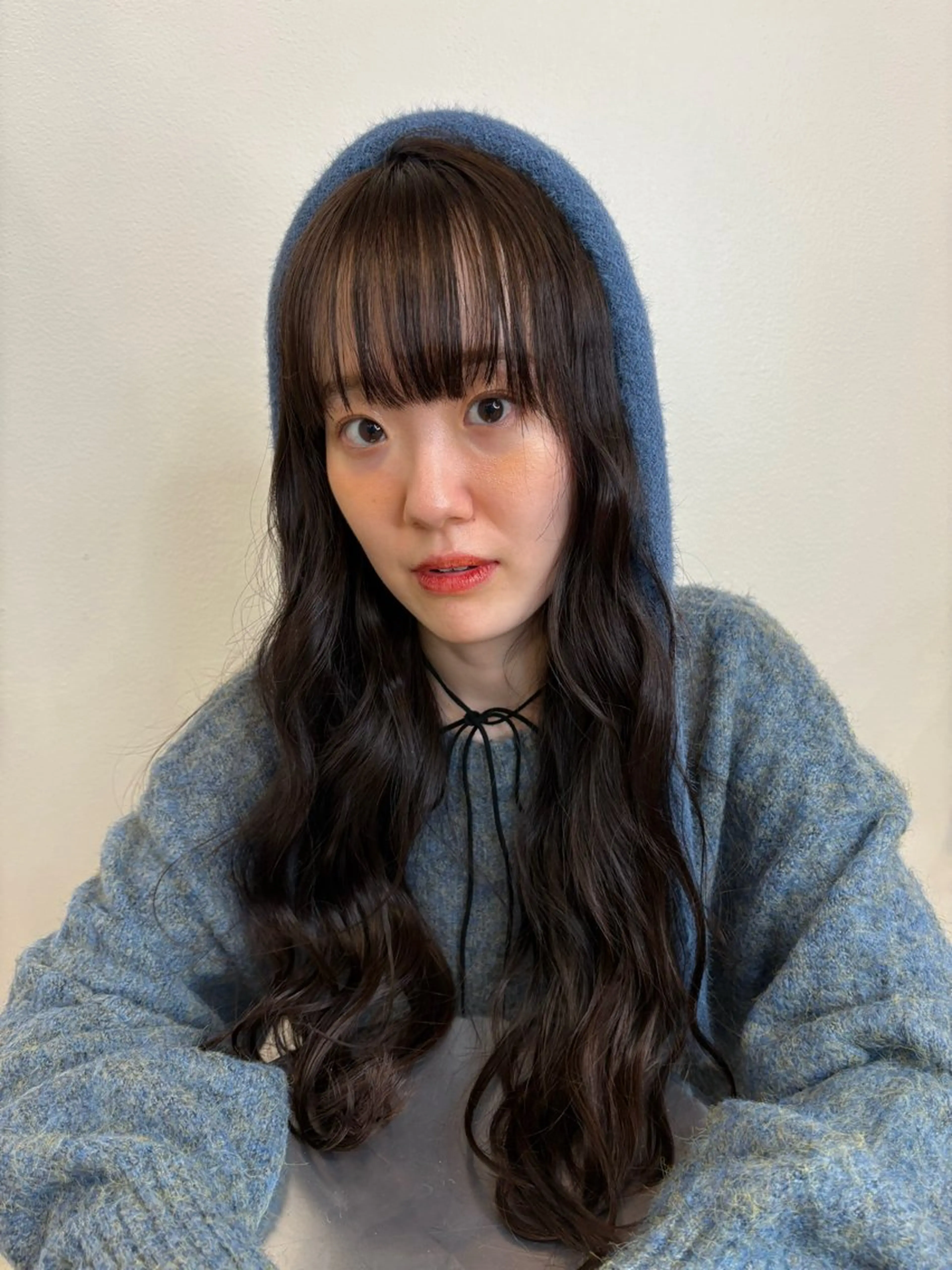 ロング カット ヘアカラー ヘアセット/前髪 顔周り‎SAKURAのヘアスタイル