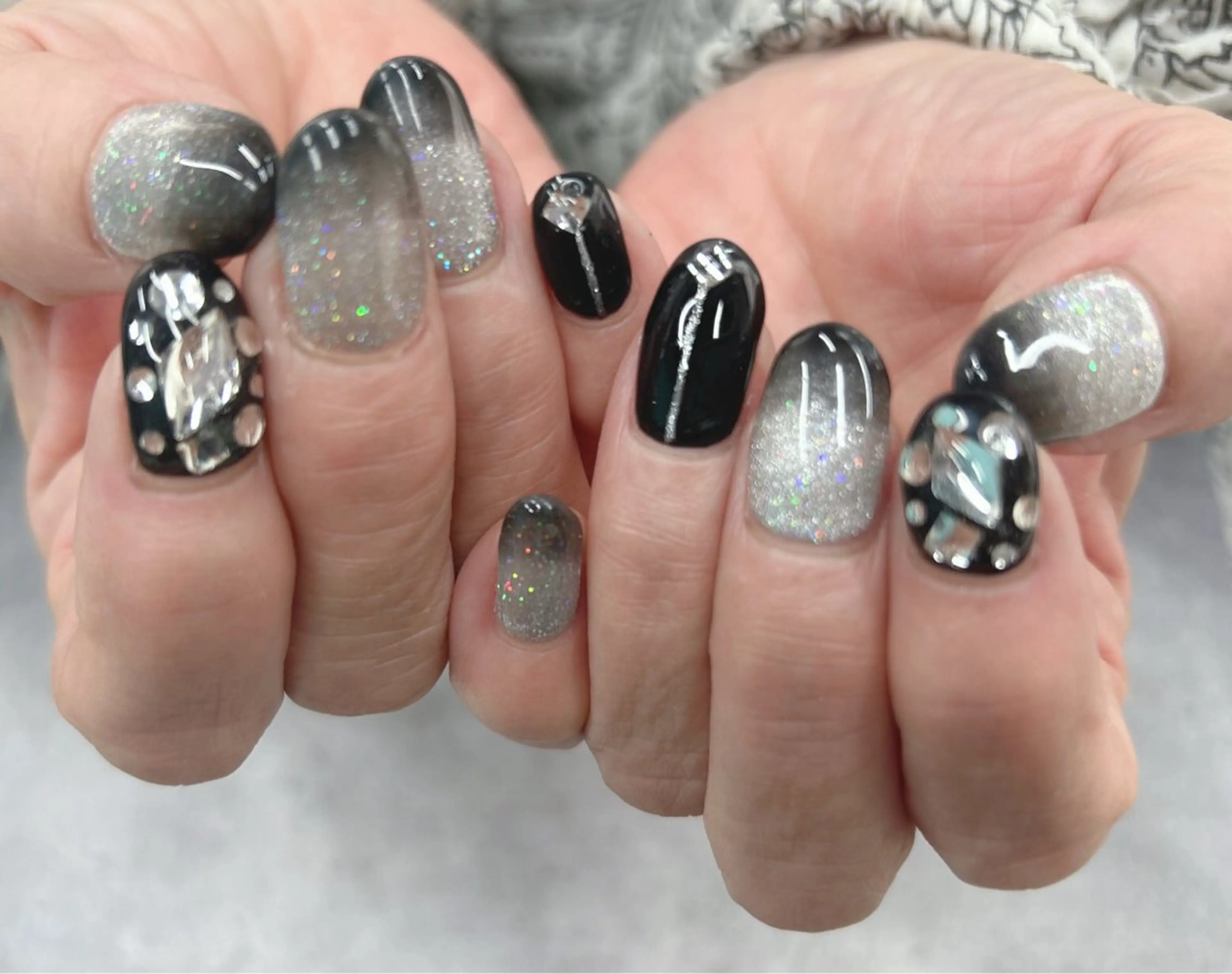 ネイル マグネットネイル ハンドネイル Nail Salon agré所属・agré ネイルサロン　アグレのネイルデザイン