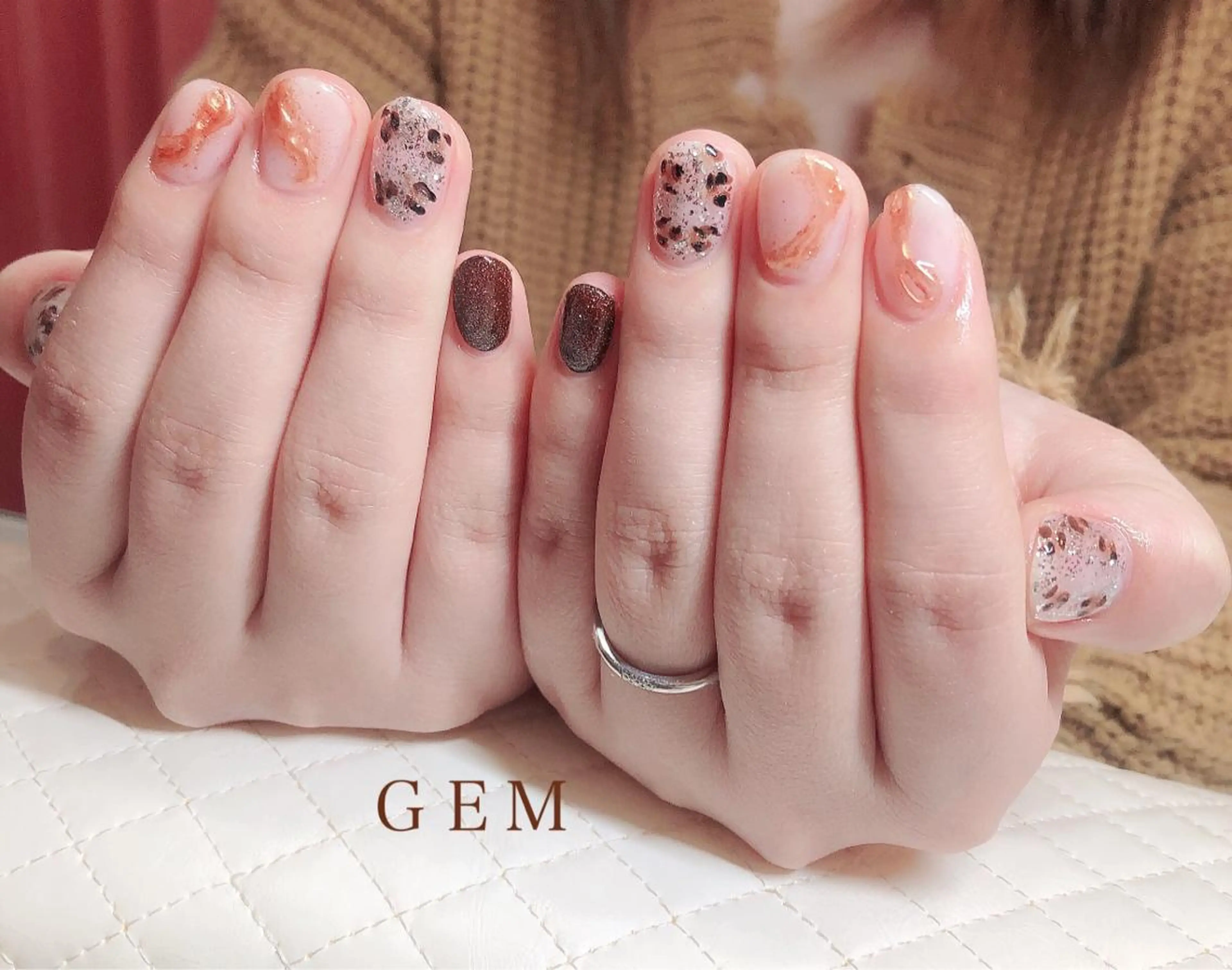 ネイル アートネイル GEM  the beautyのマツエク・マツパデザイン