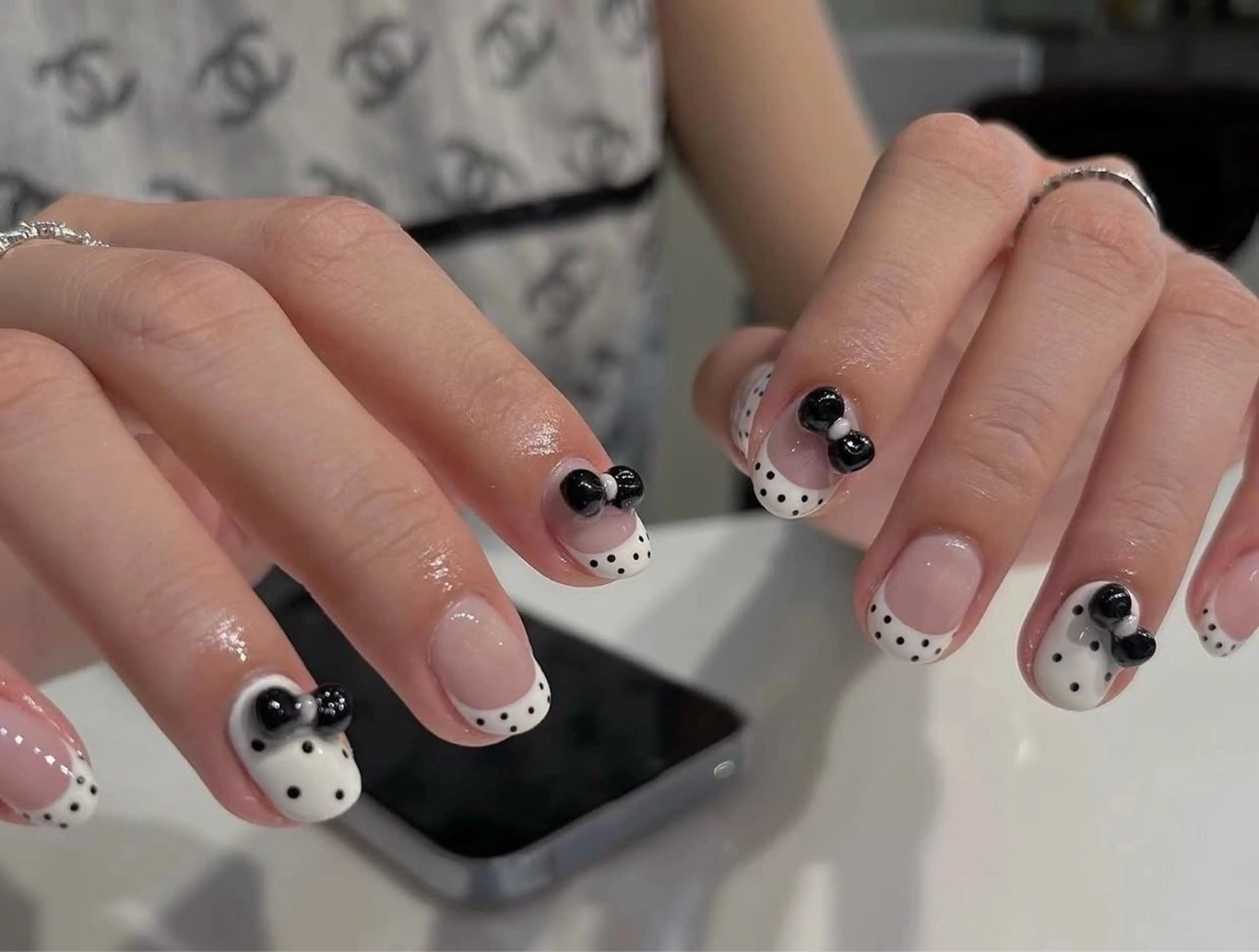 ネイル チークネイル フットネイル フレンチネイル グラデーション 韓国ネイル RibbonNail Staffのネイルデザイン