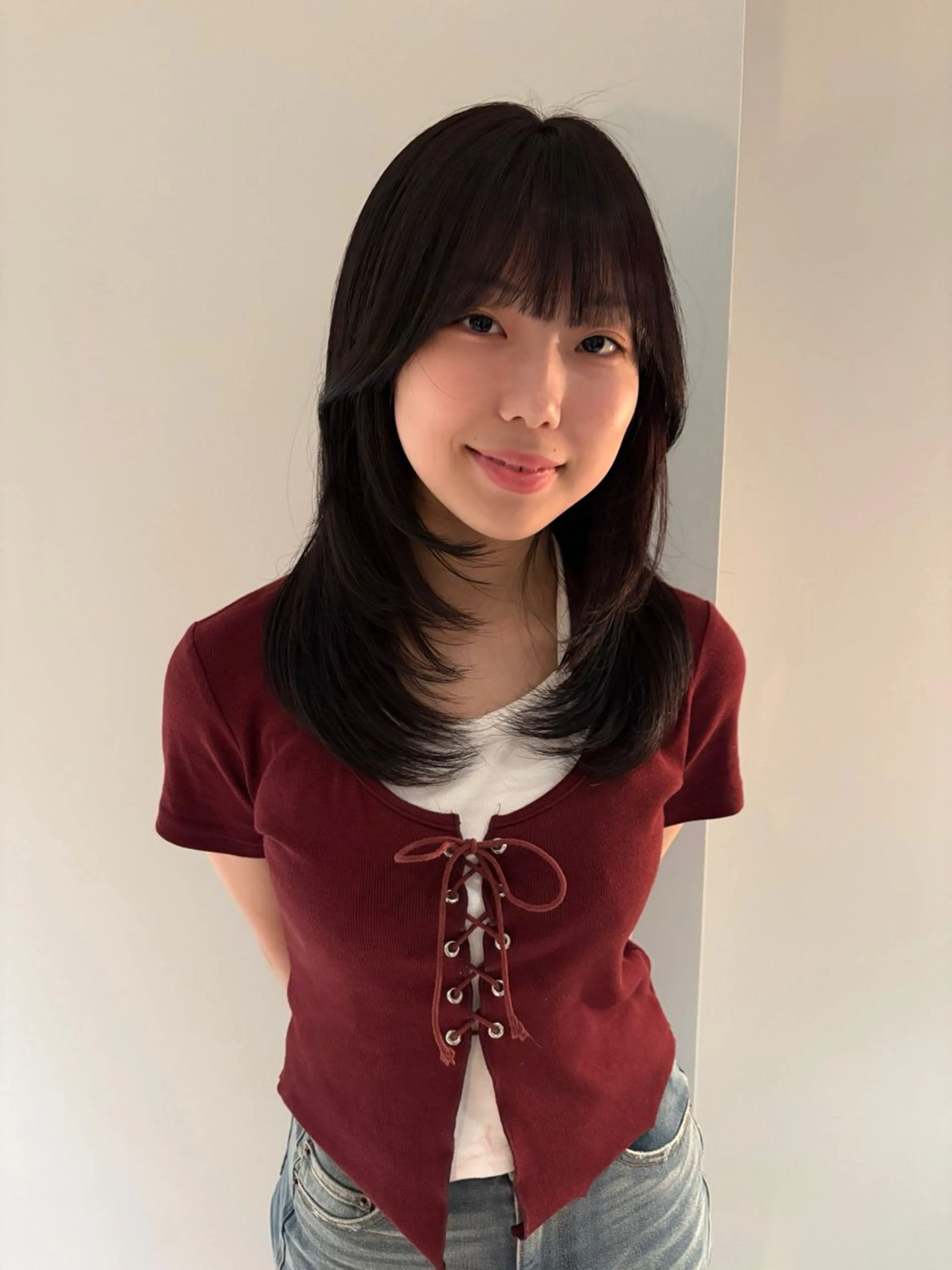 ミディアム ヘアカラー HARA KOTONEのヘアスタイル
