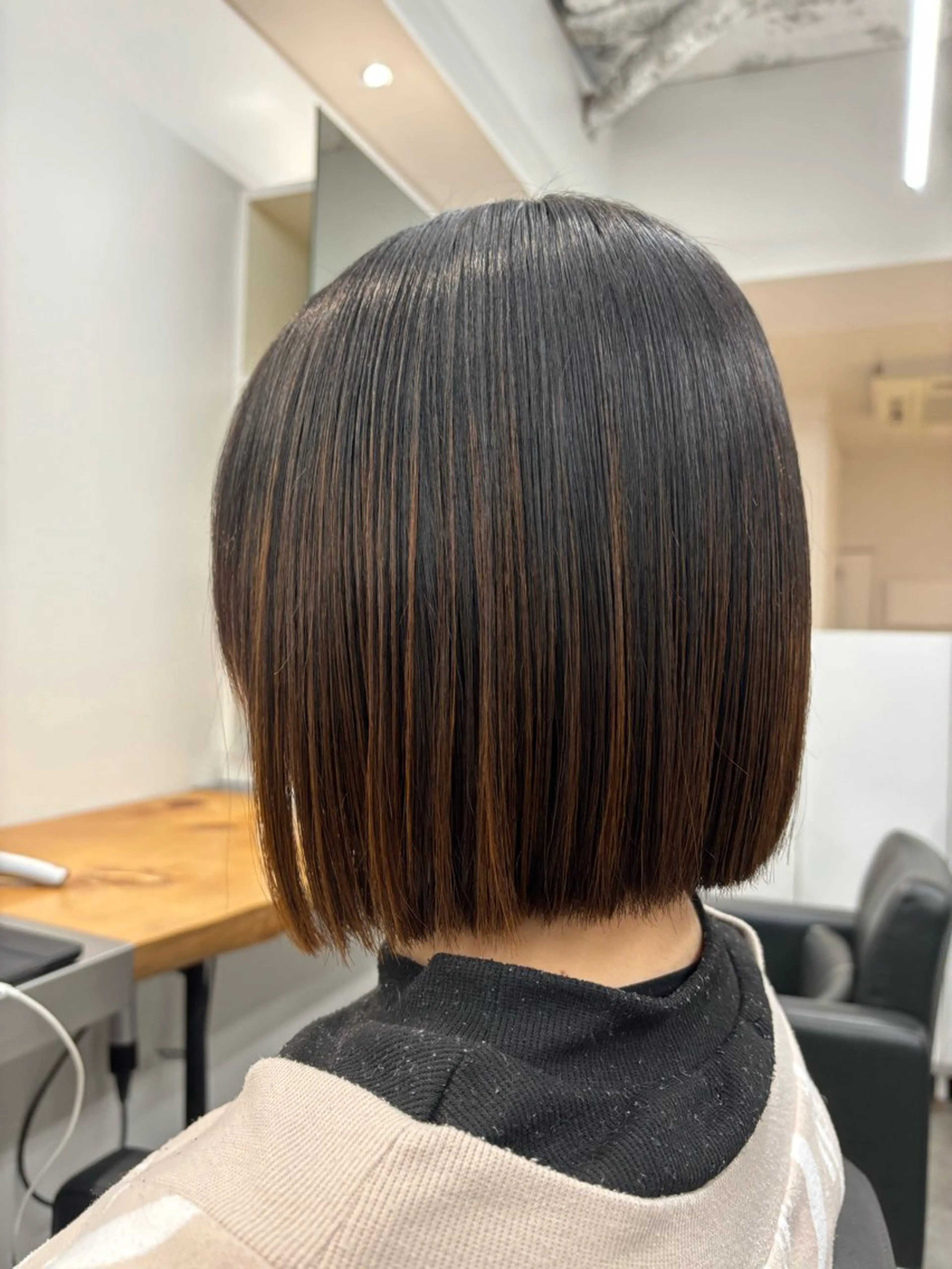 縮毛矯正（ストレート）の写真
