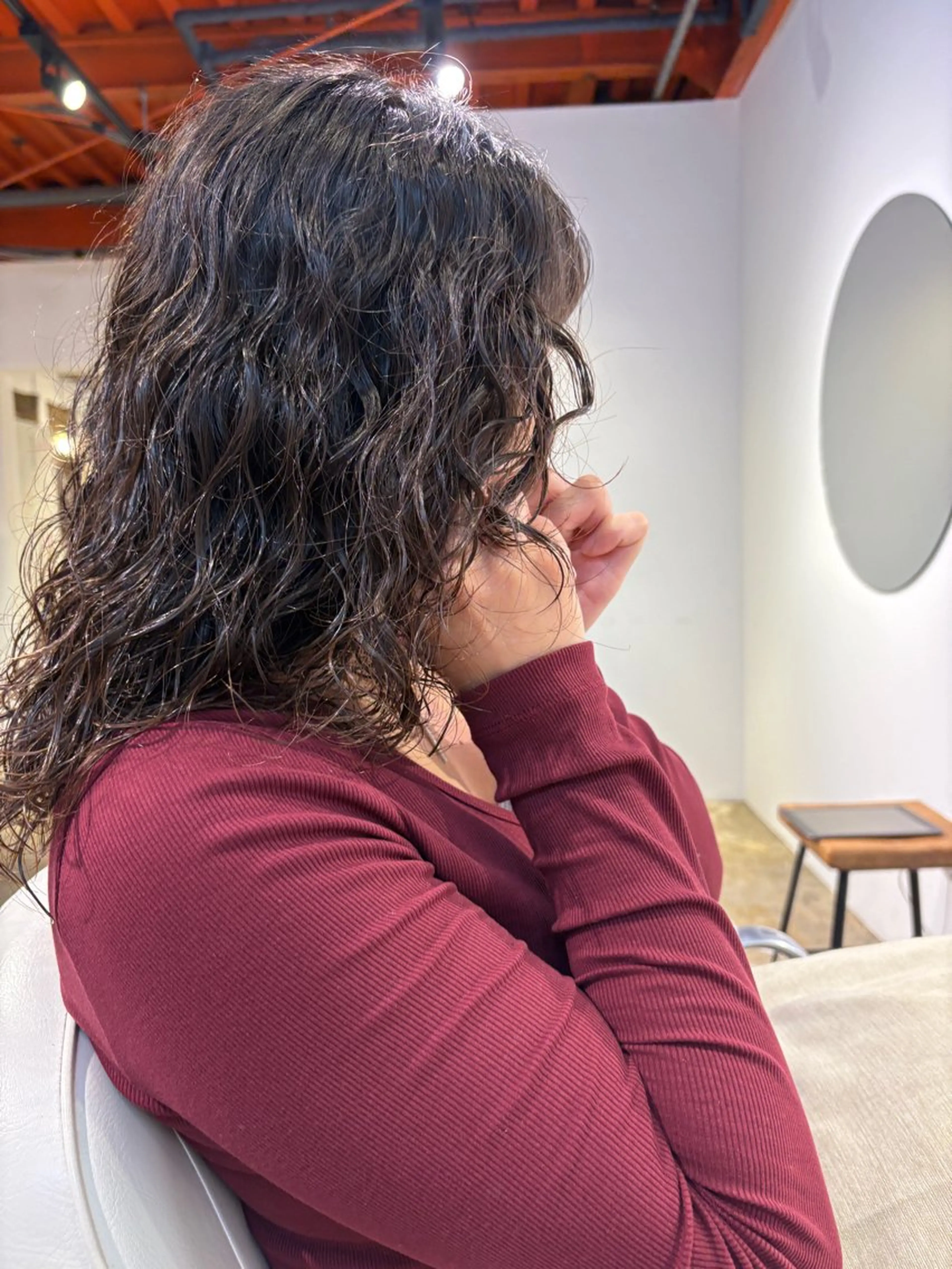 セミロング パーマ パーマ特化/ 藤沢/HYOのヘアスタイル