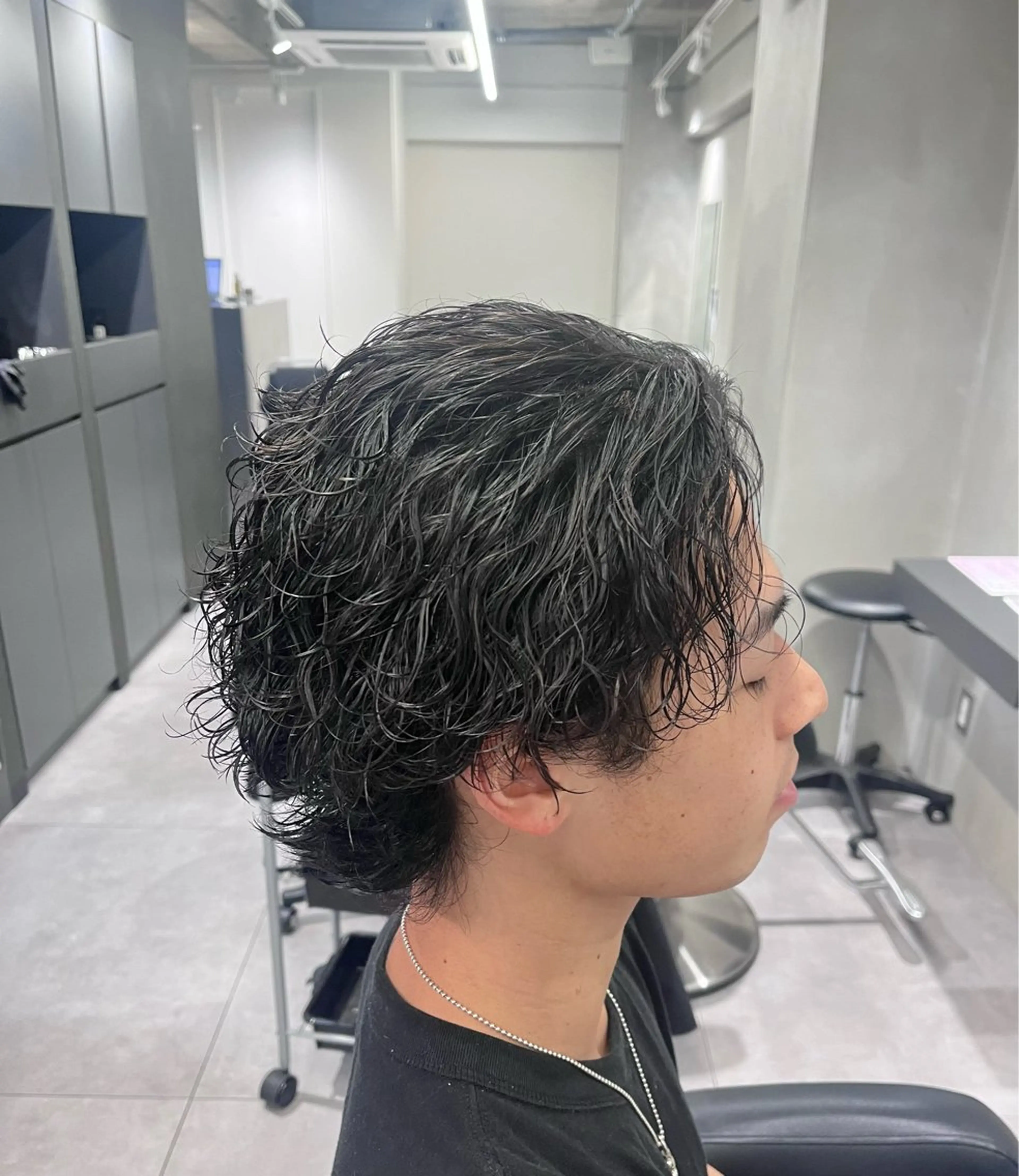 パーマ メンズ カット パーマ 🔥毛流れ職人🔥 メンズパーマ/そらのヘアスタイル