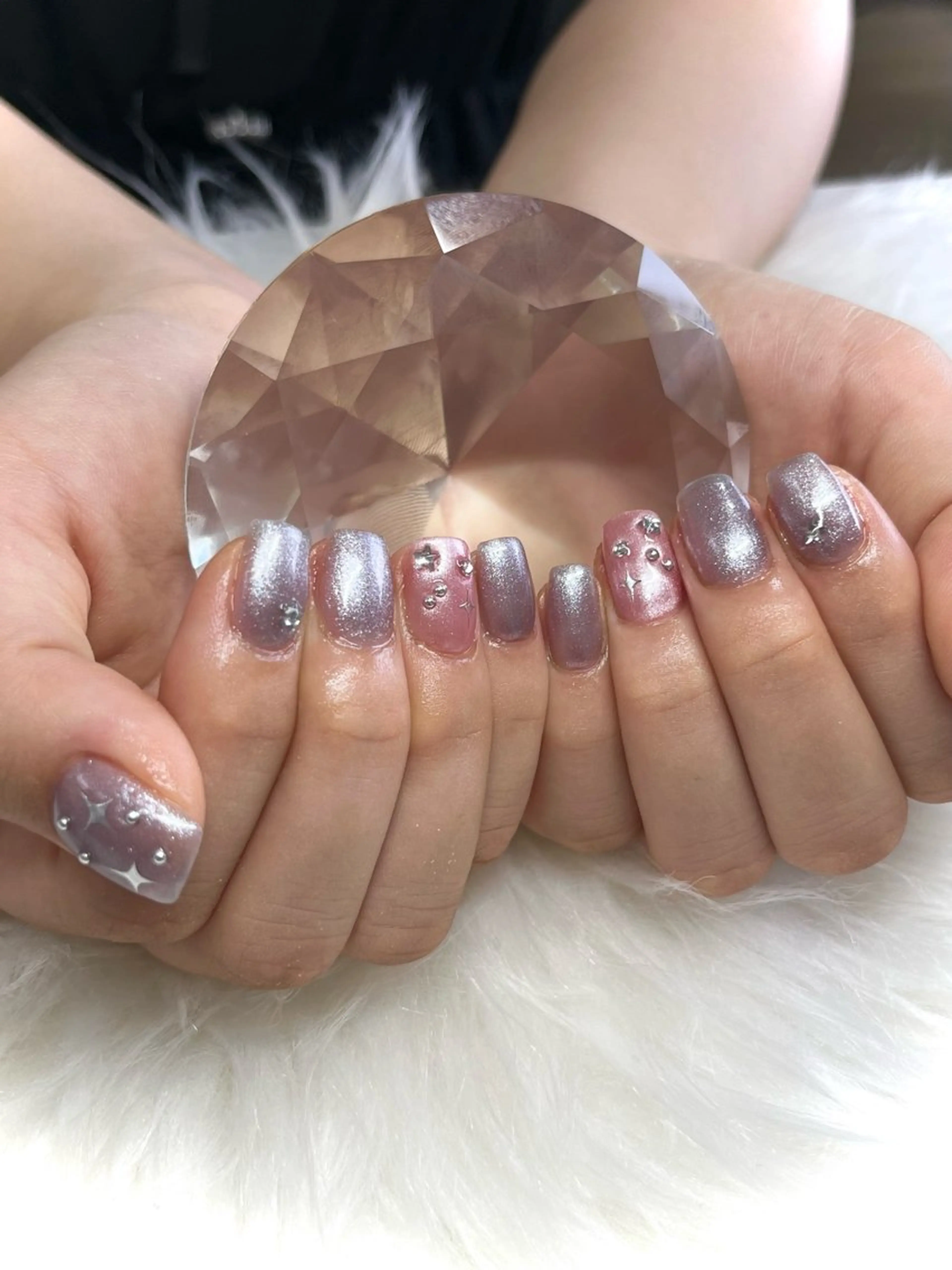 ネイル 持ち込み ハンドネイル ネイルサロン kirari所属・MANAMI 🫧のネイルデザイン