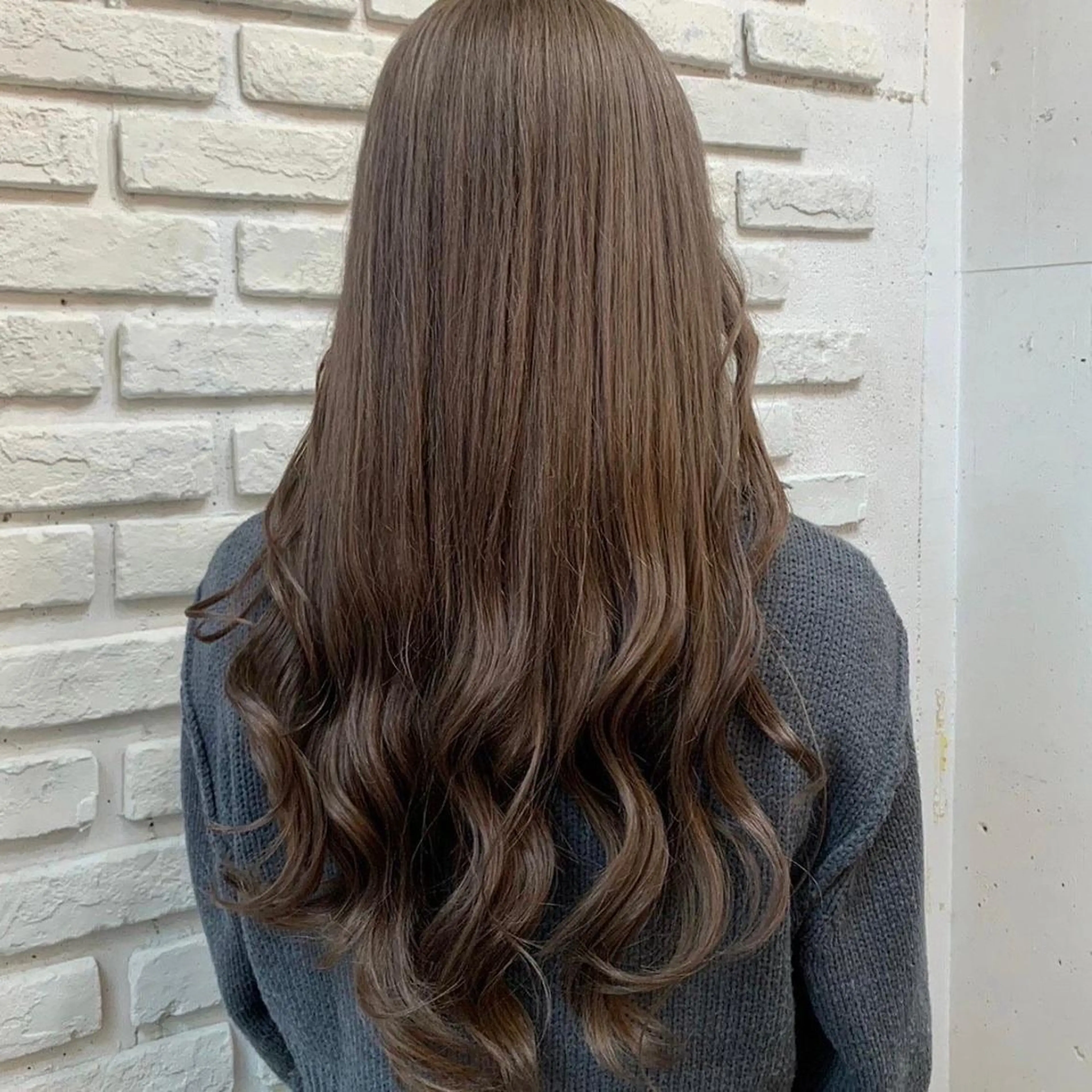 ロング カラー メンズパーマ 本多のヘアスタイル