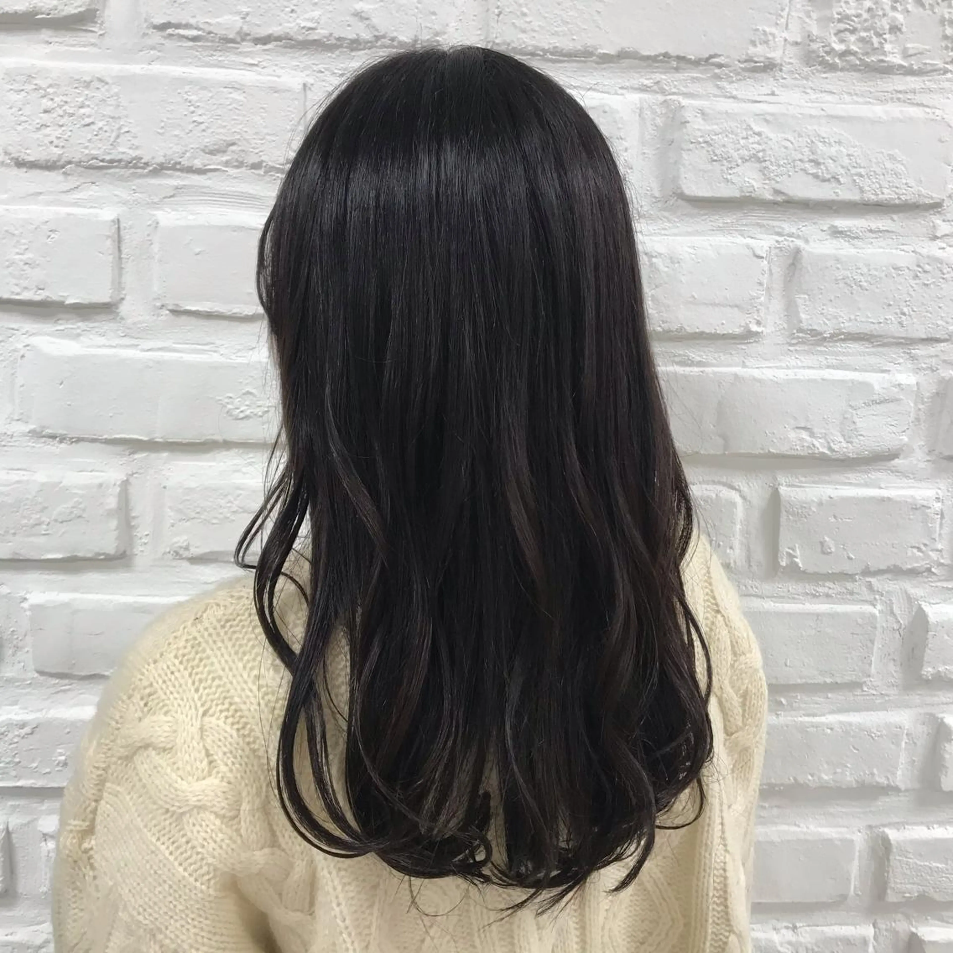 ロング カラー イルミナカラー カット ヘアカラー トリートメント 暖色カラー🌹 中山由梨のヘアスタイル