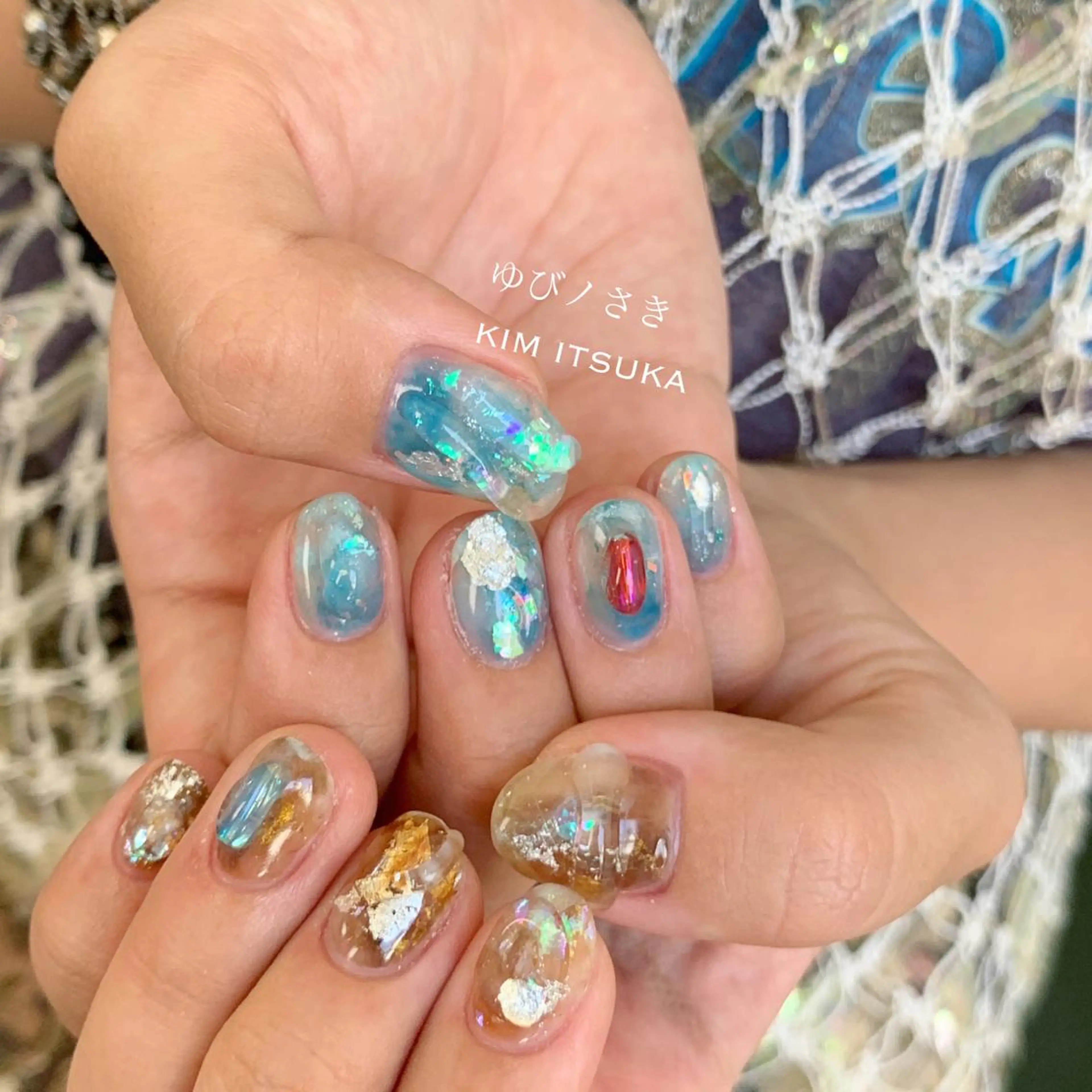 ネイル ゆびノさき茨木店 ニュアンス/アートのネイルデザイン