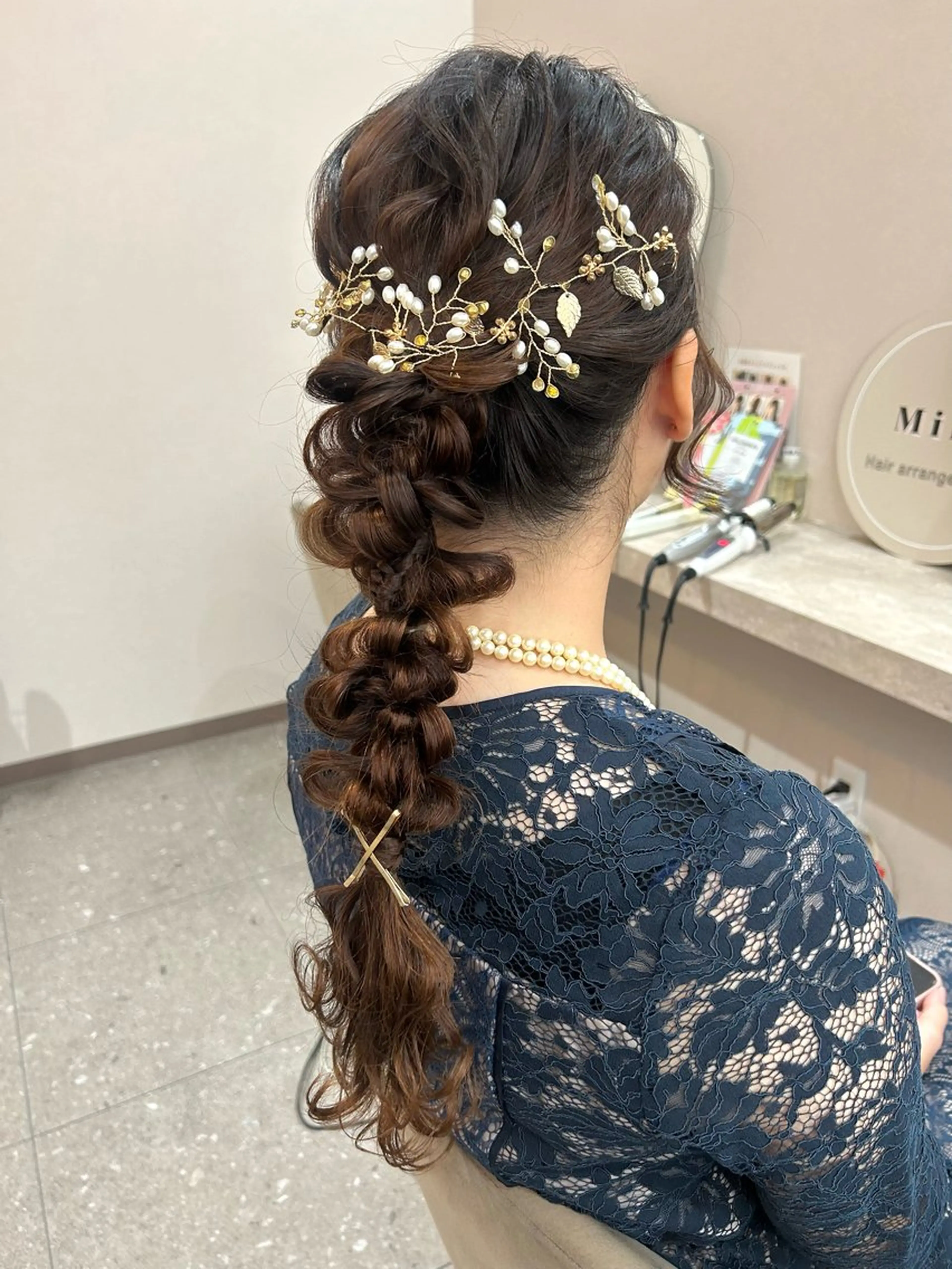 ロング ヘアセット 平沼 葉津紀のヘアスタイル