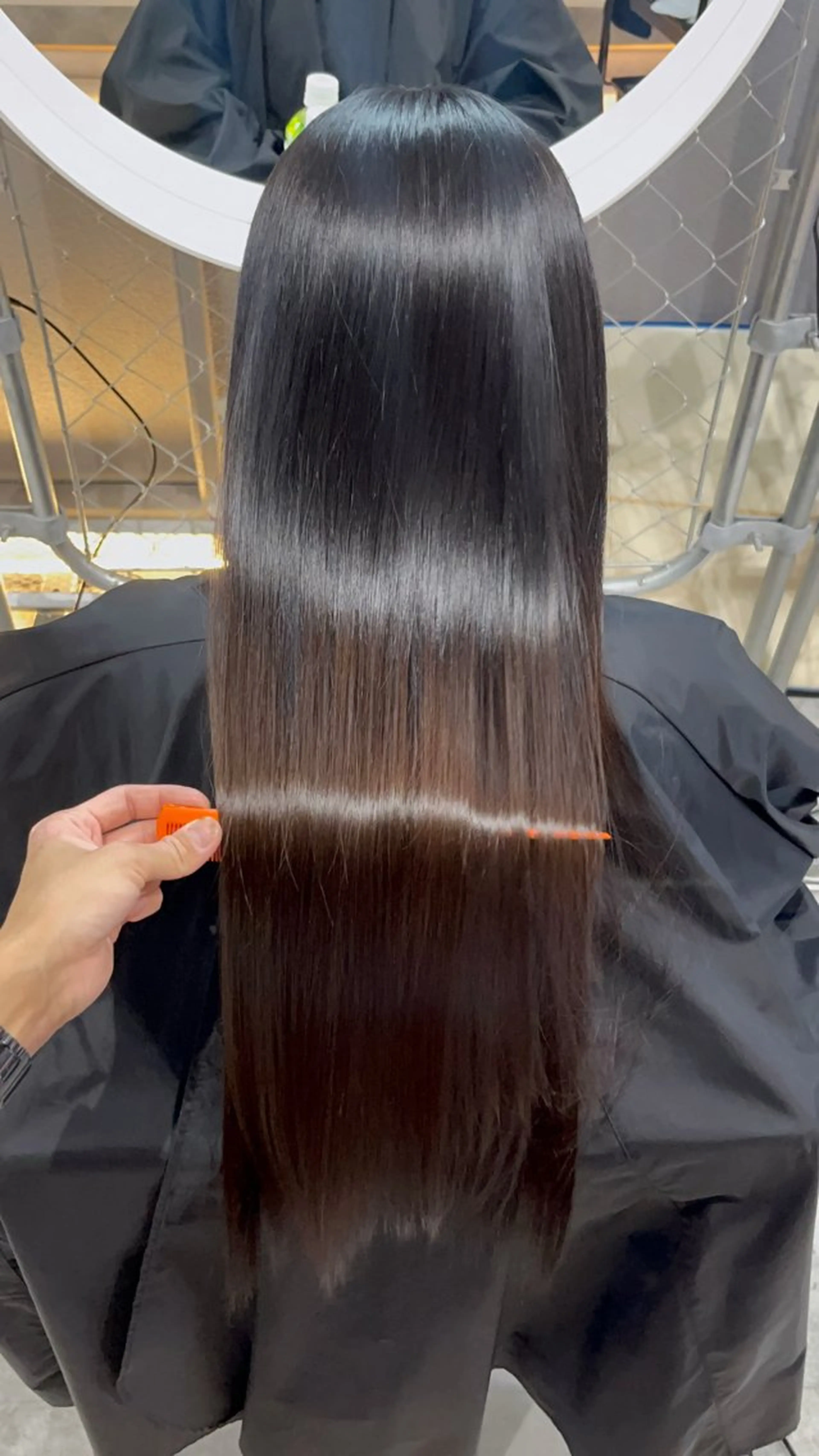 ロング 縮毛矯正 トリートメント CoCooN TAKUMAのヘアスタイル