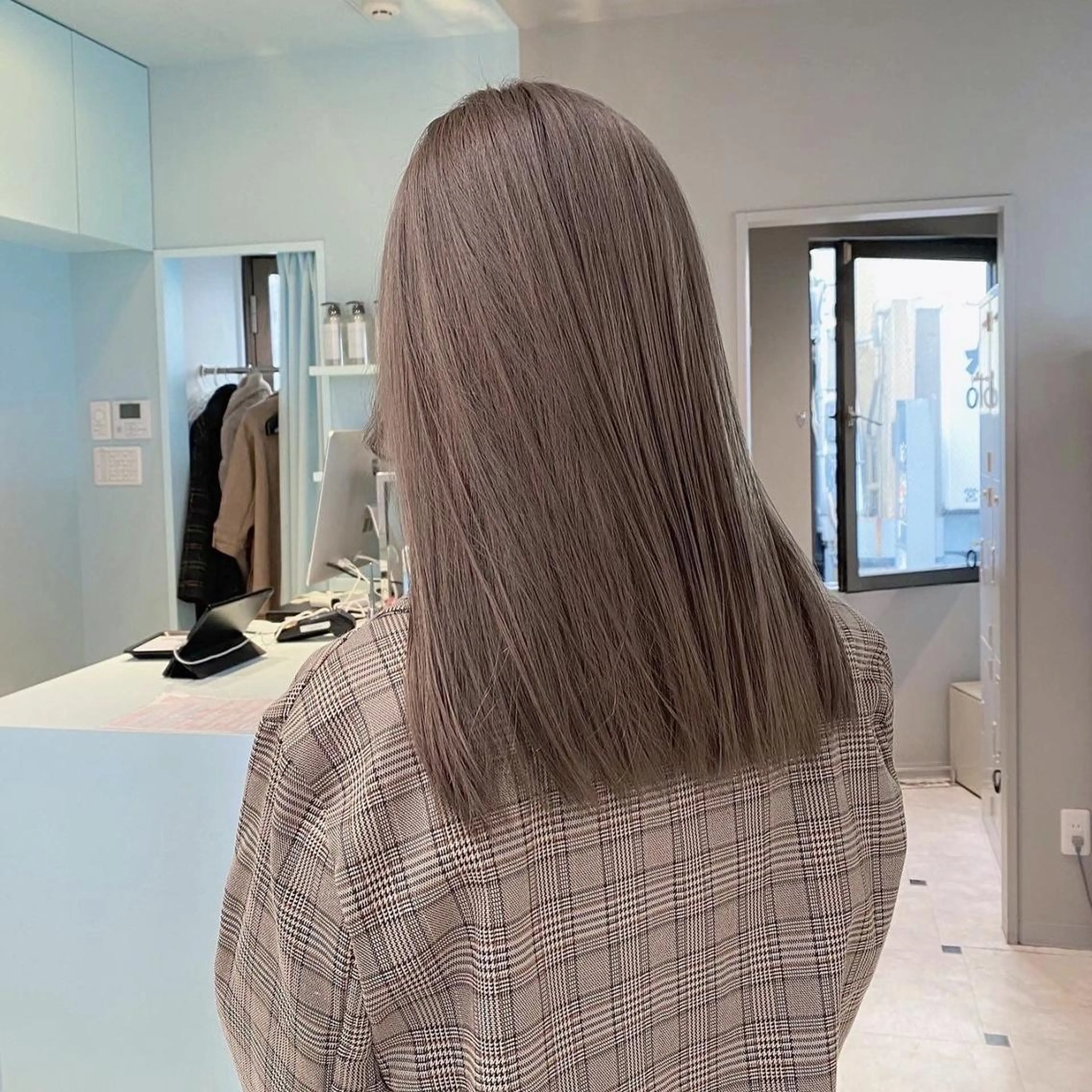 ロング カラー 🤍ベージュ×艶髪 🤍Ryuta🤍のヘアスタイル