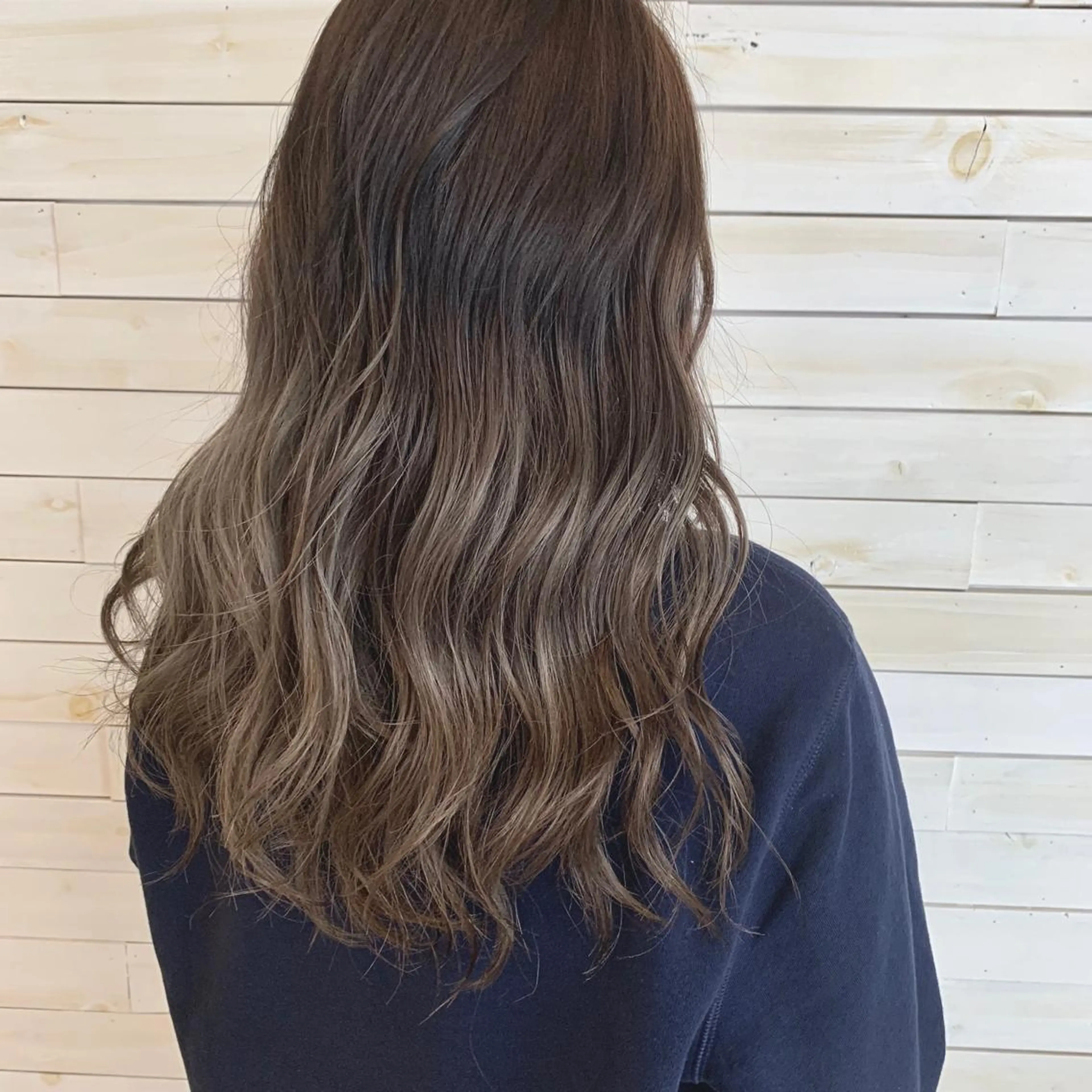 カラー 黒田瀬奈/ボブ まろやかベージュのヘアスタイル