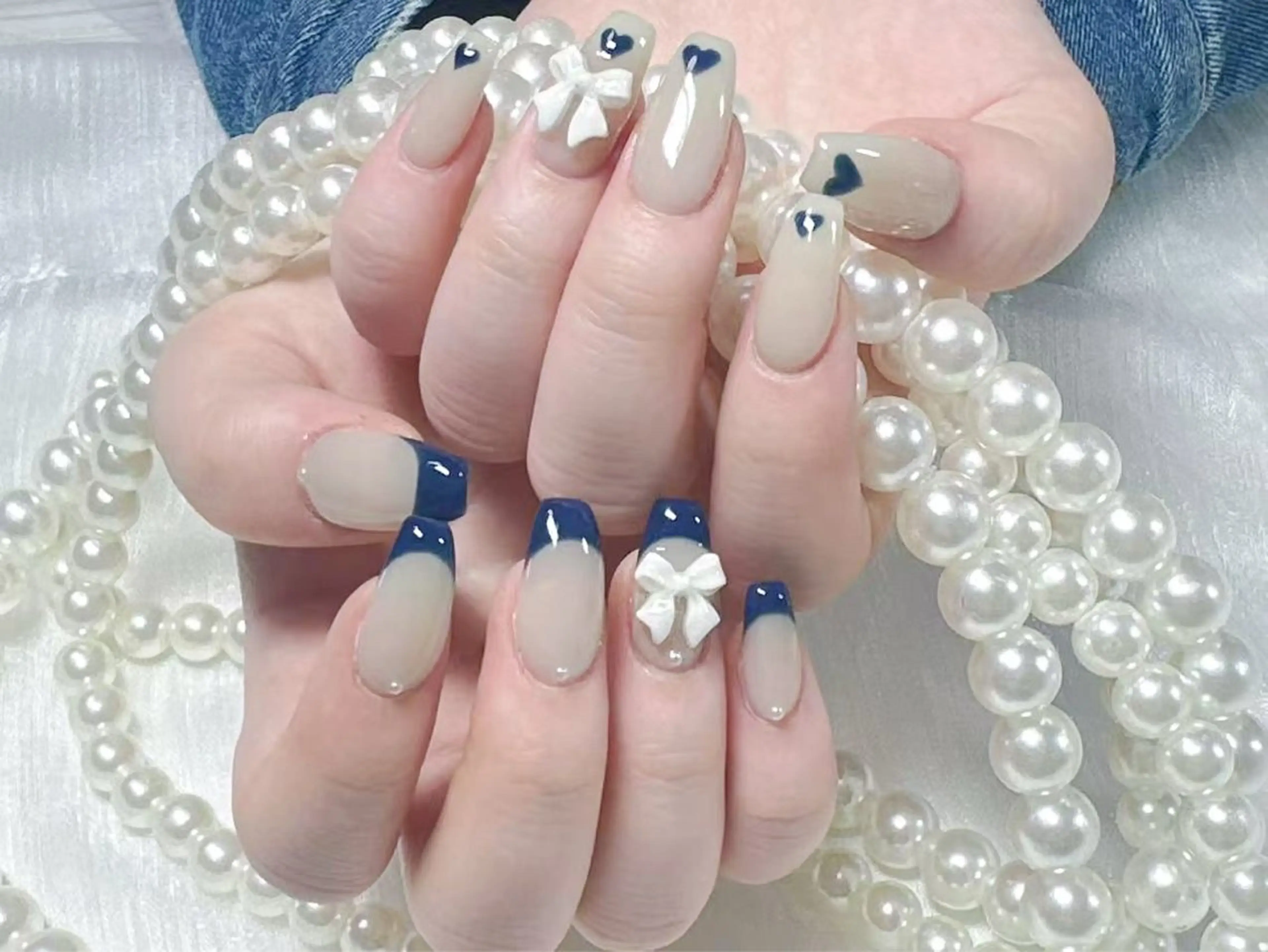 ネイル クリアネイル 成人式 フラッシュネイル フットネイル フレンチネイル 💫KASUMI 💅のネイルデザイン