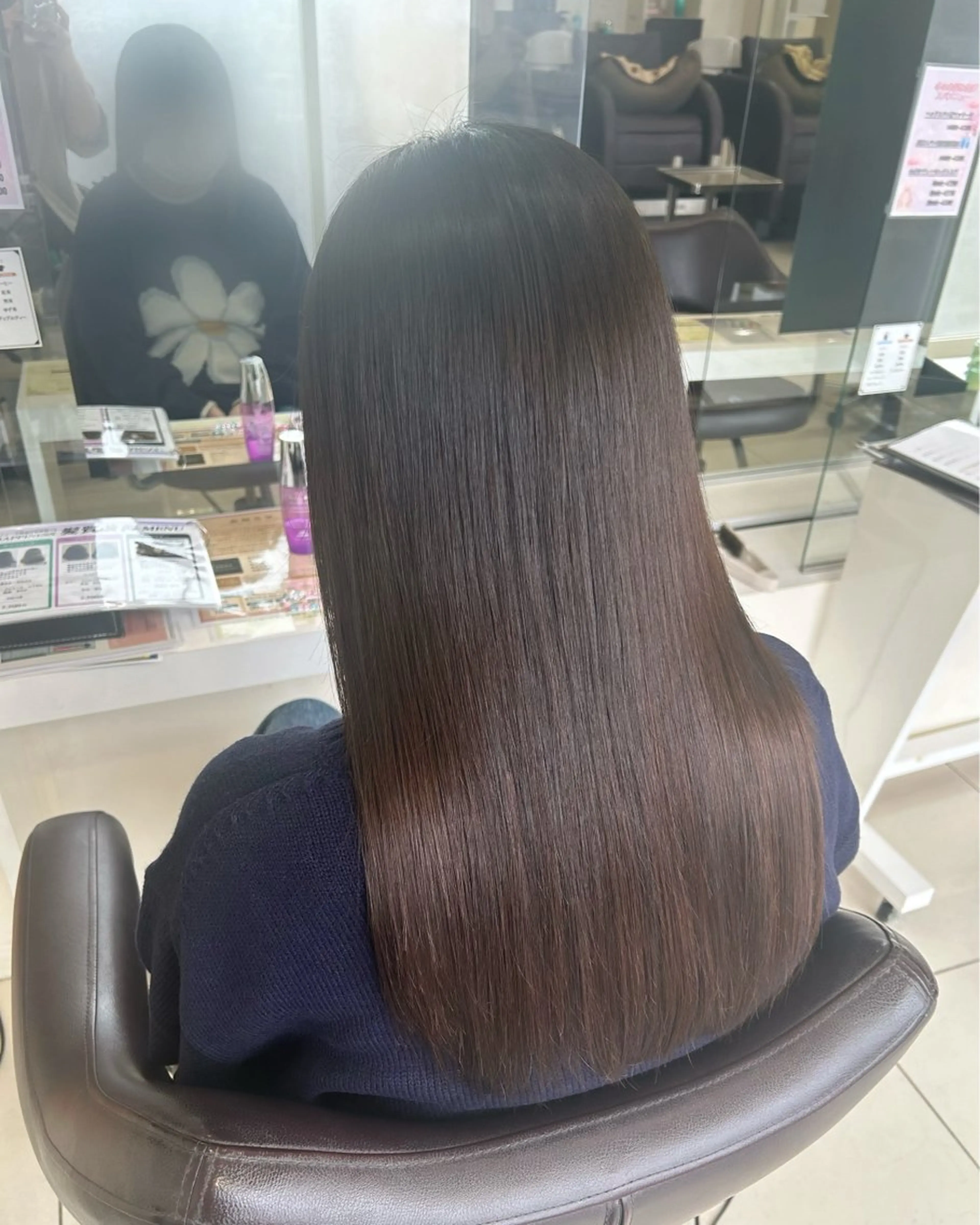 ロング Happiness王寺所属・髪質改善カラー 🫧萩原のヘアスタイル