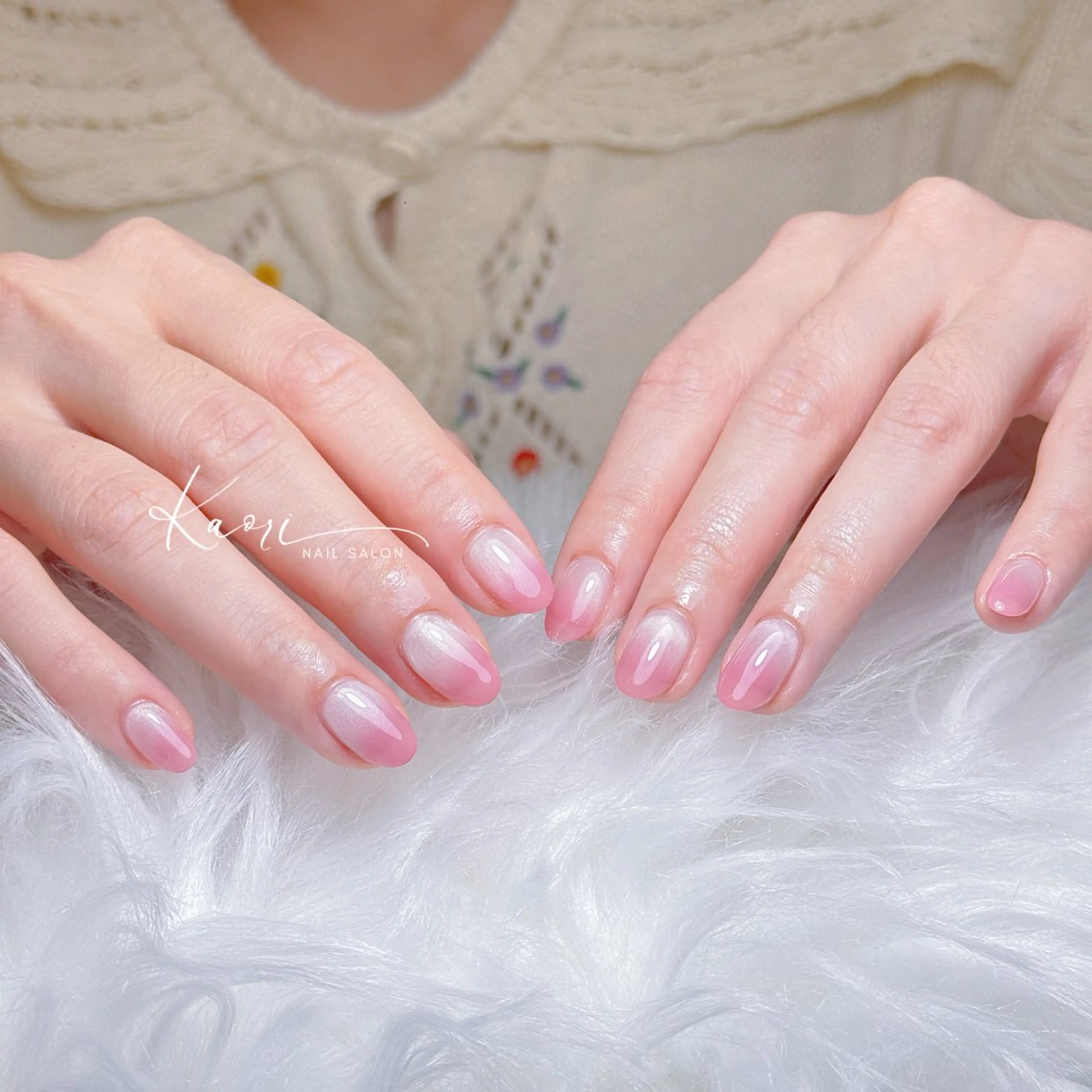 ネイル 韓国ネイル マグネットネイル ミラーネイル ニュアンスネイル ワンカラーネイル ハンドネイル かおり 奏のネイルデザイン