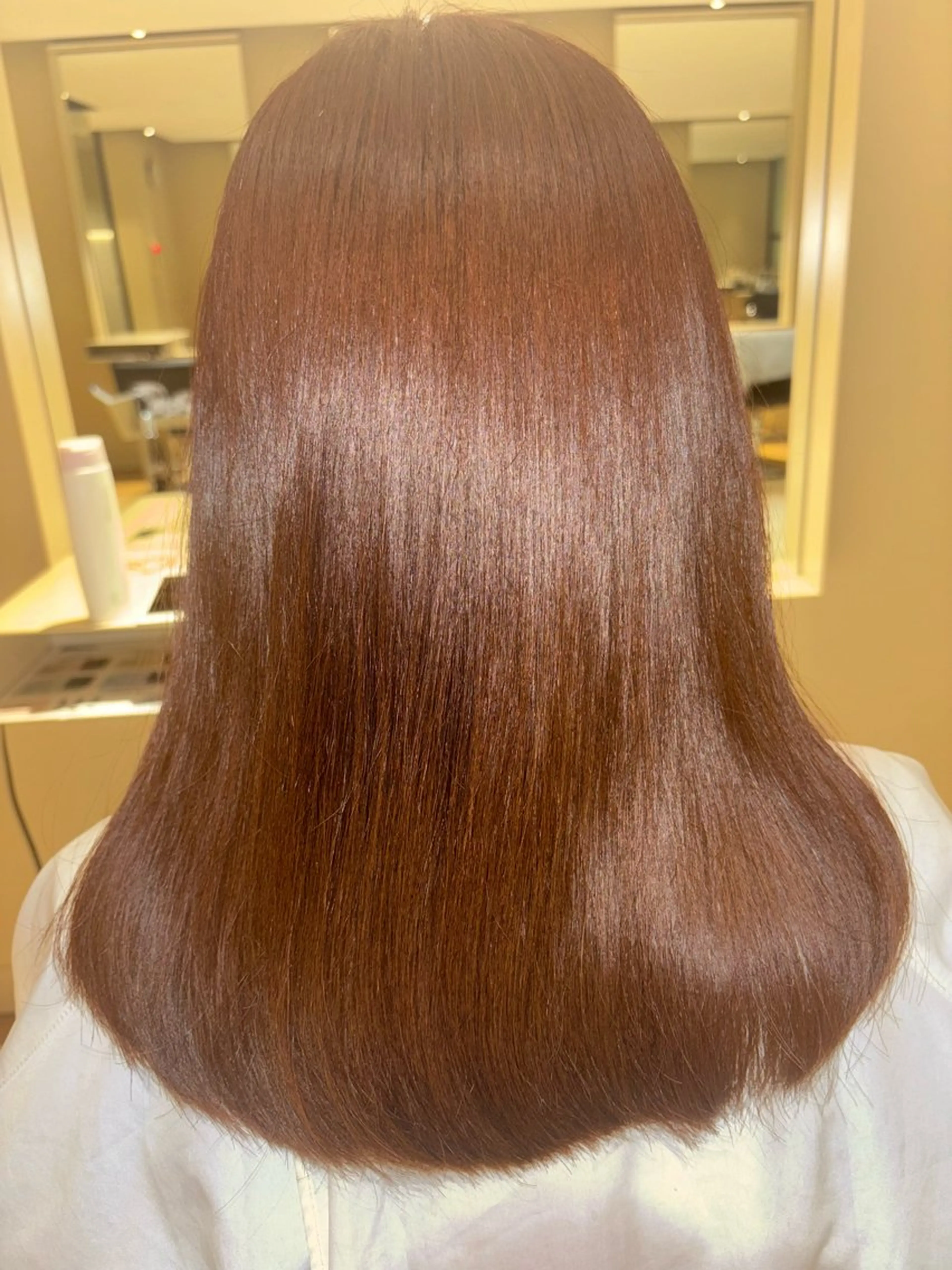 ミディアム カラー ヘアカラー ダメージレス kaichiのヘアスタイル
