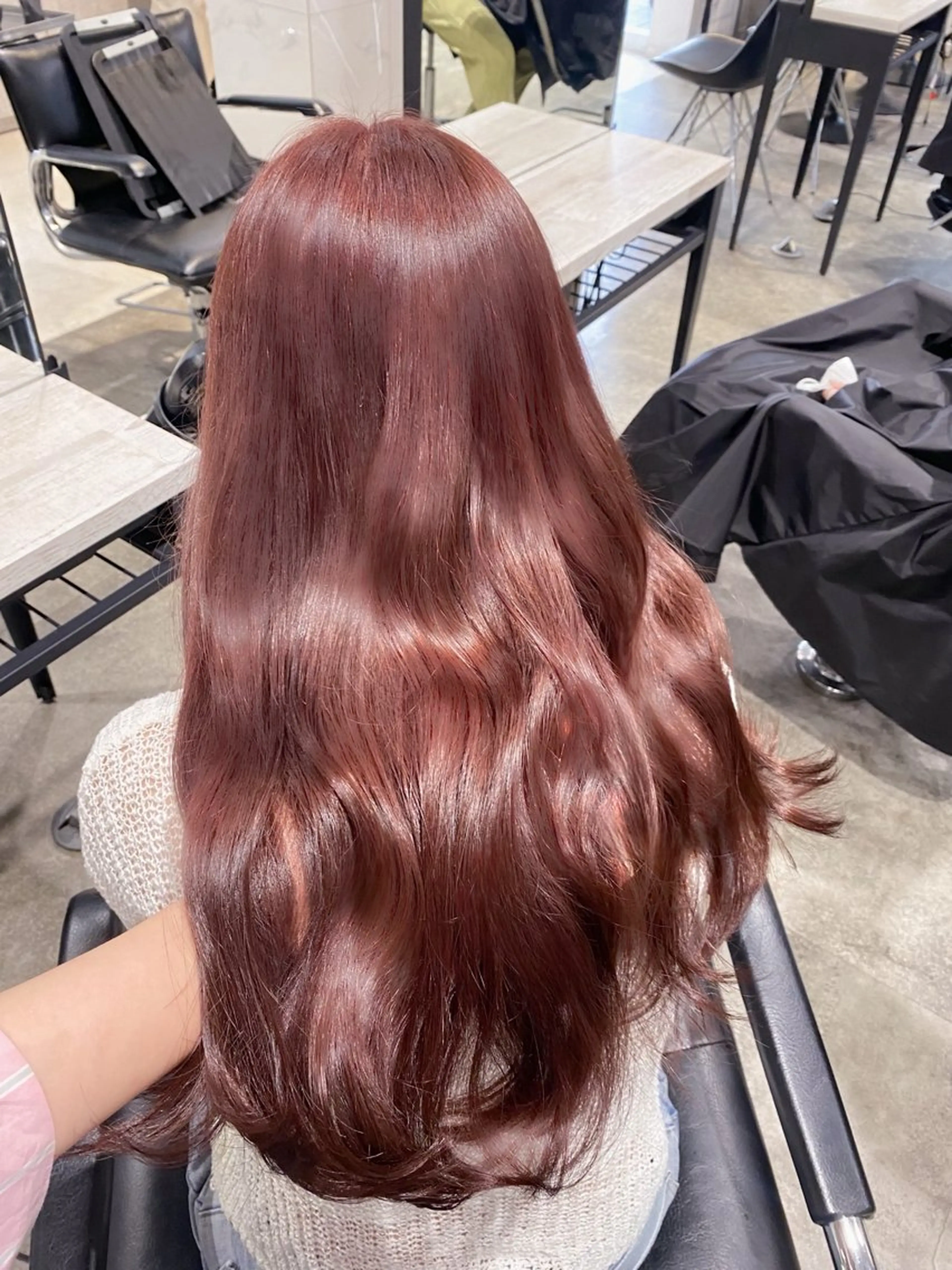 ロング カラー ヘアアレンジ ブリーチ ブリーチなしカラー 池袋/透明感カラー 🎀Yuri🎀のヘアスタイル
