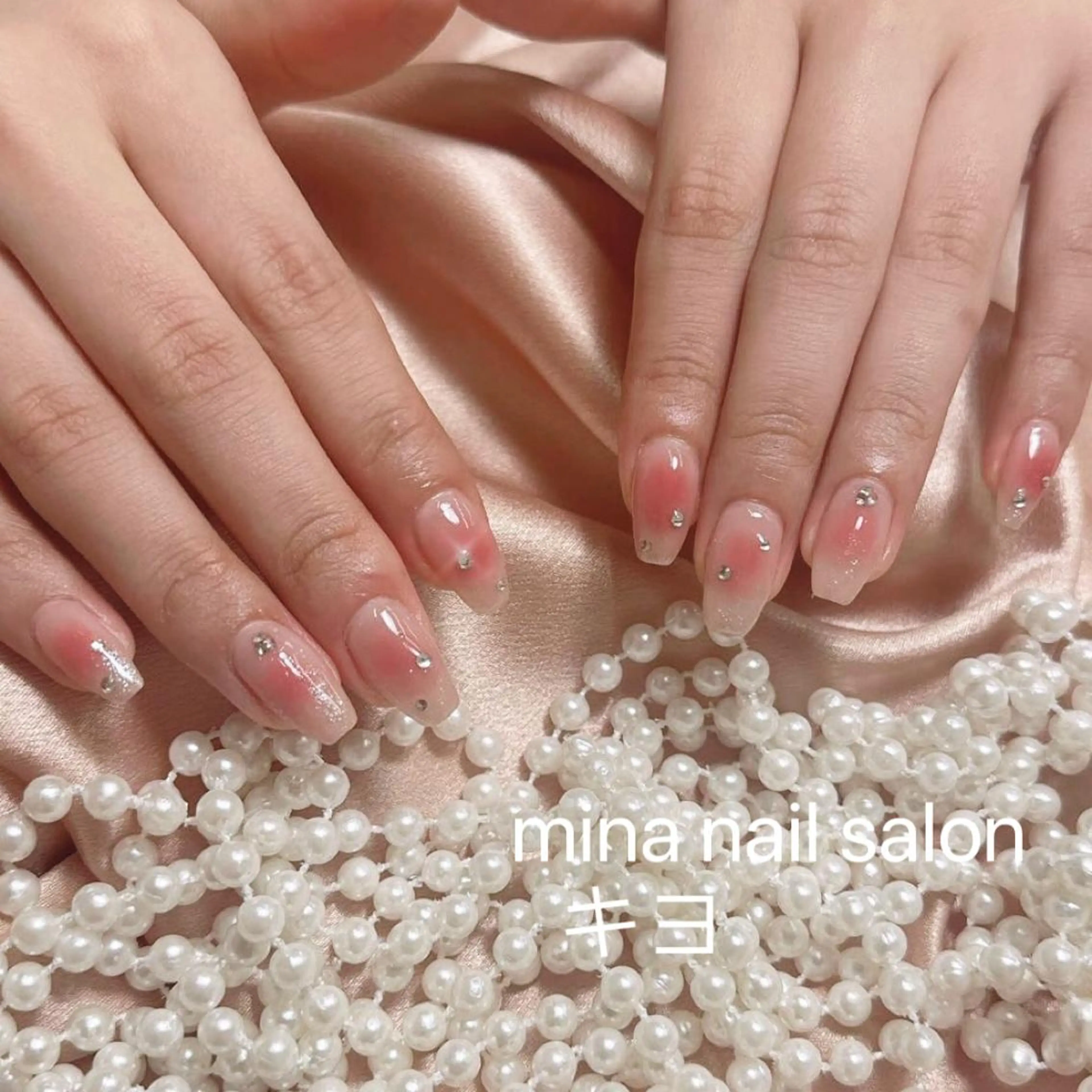 ネイル Mina🧸 韓国風ネイル🎀のネイルデザイン