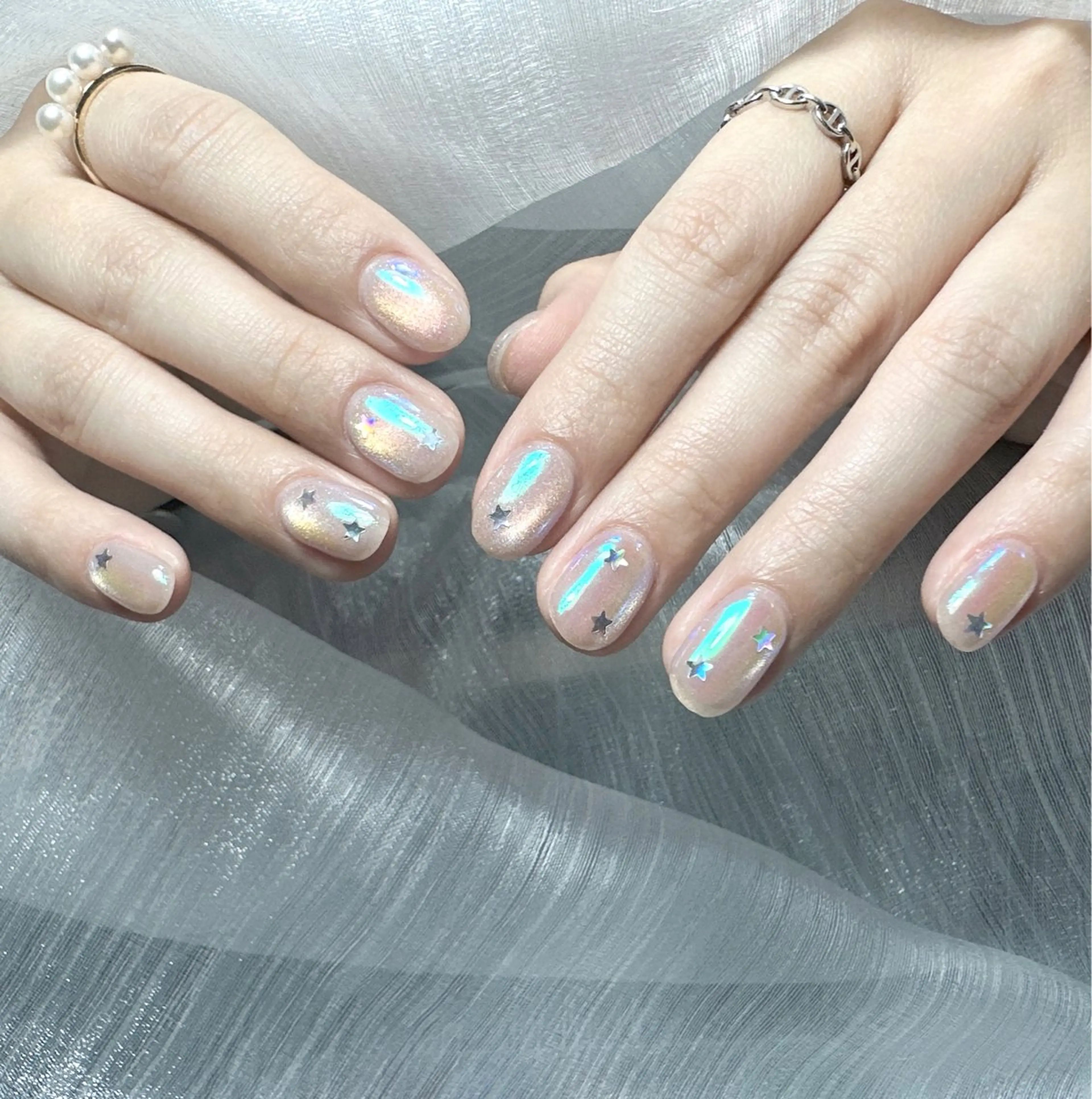 ネイル マグネットネイル ハンドネイル ハンドケア ⭐️Dreamy Nail⭐️のネイルデザイン