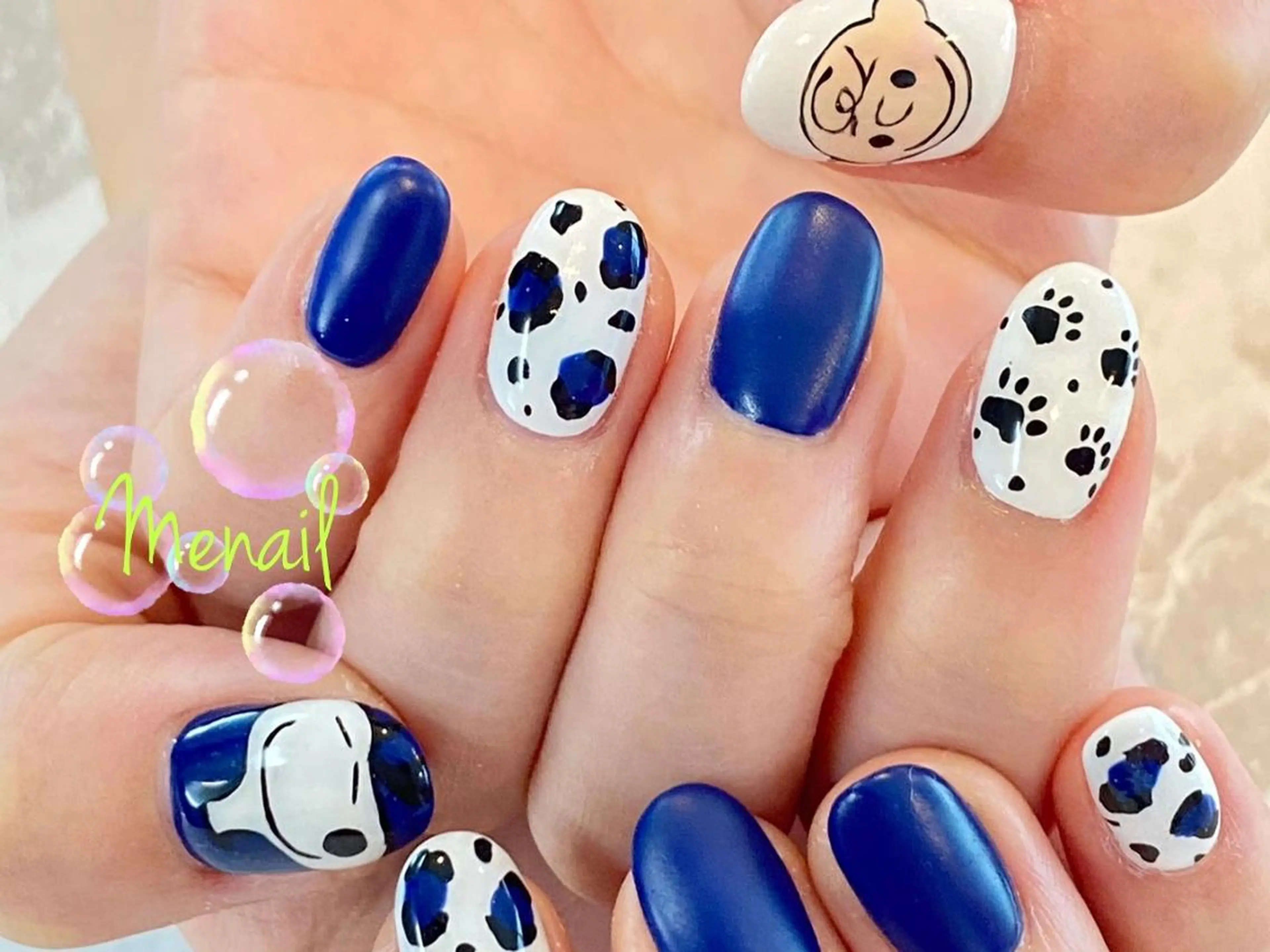 ネイル 韓国ネイル Menail 心斎橋 /南船場/yui☆のネイルデザイン