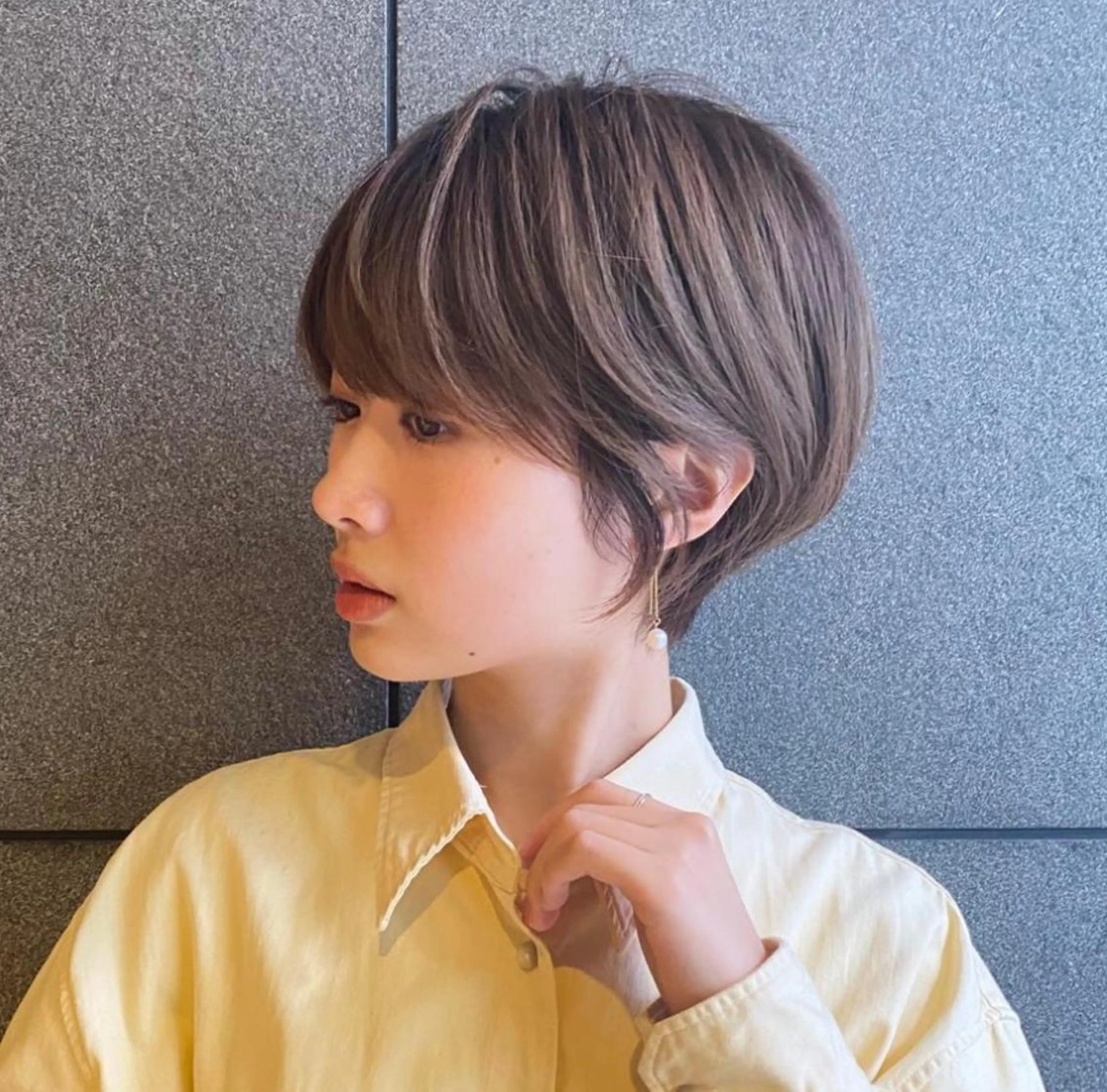 ショート カラー パーマ ヘアアレンジ 口コミ高評価👍✨ フチタミサオ🦋のヘアスタイル