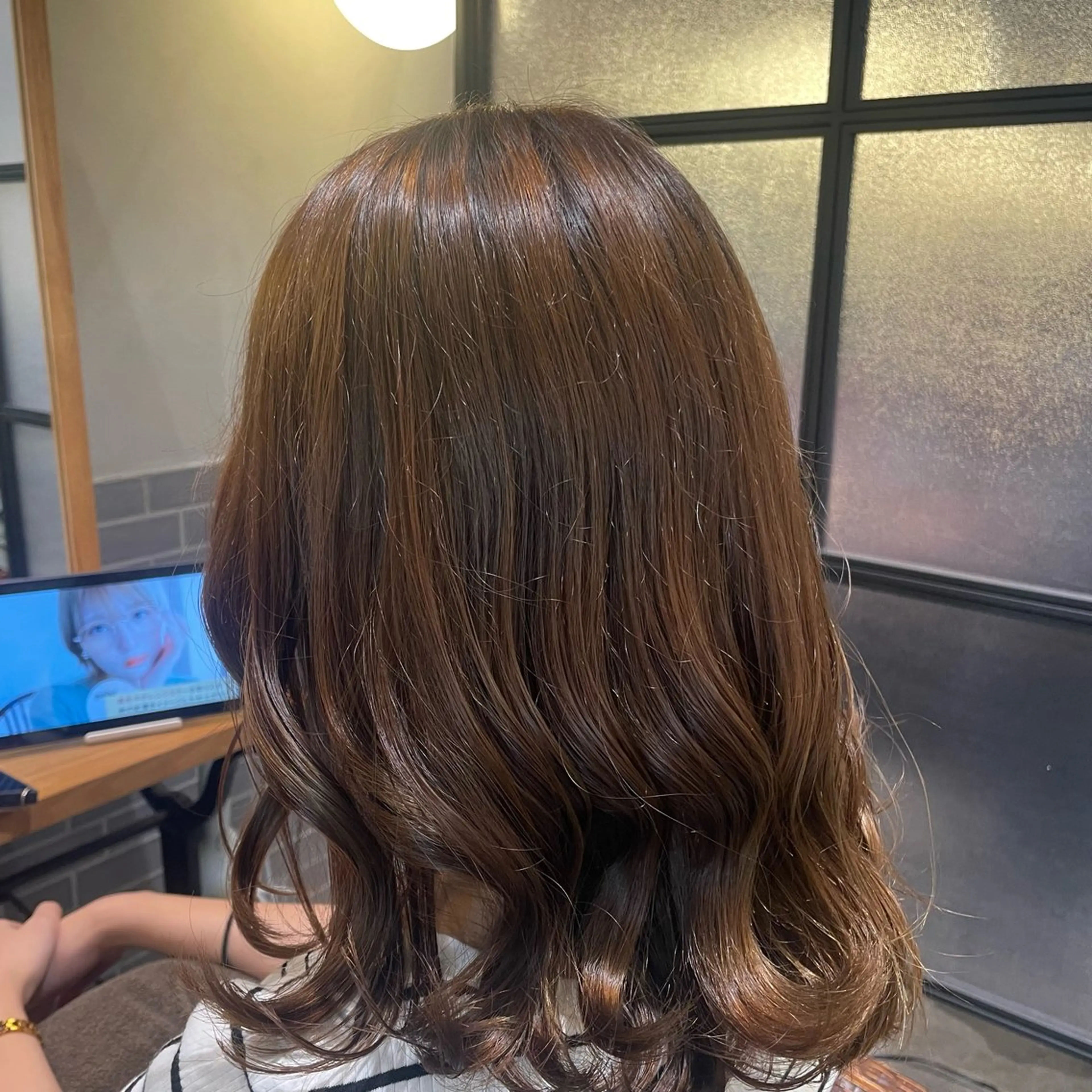 ミディアム Qin shaire salon 原宿店所属・髪質改善/透明感カラ ー/Atsukoのヘアスタイル