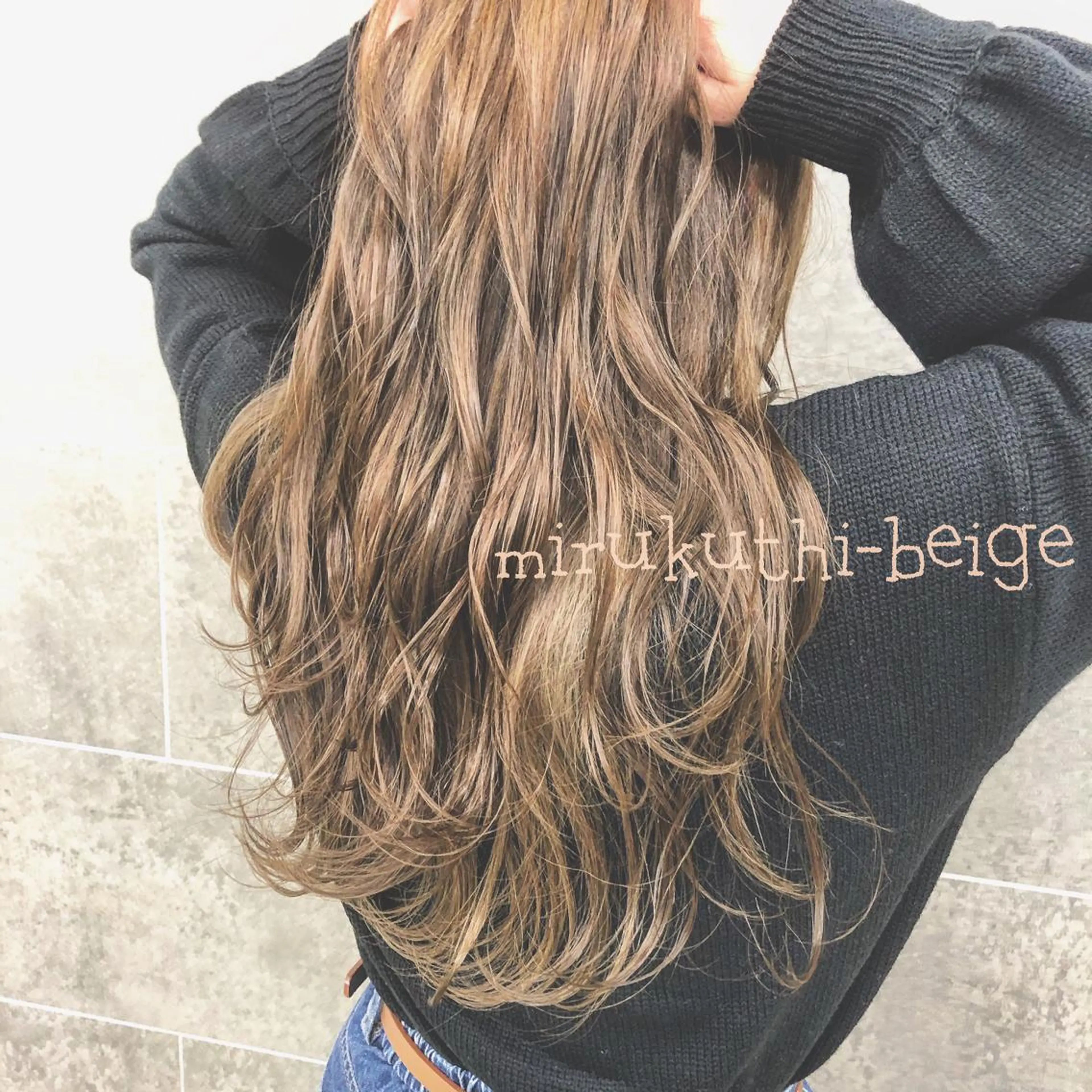 カラー ブリーチ ブリーチなしカラー LOUVRE total beauty salon by aile所属・本間 渓のマツエク・マツパデザイン