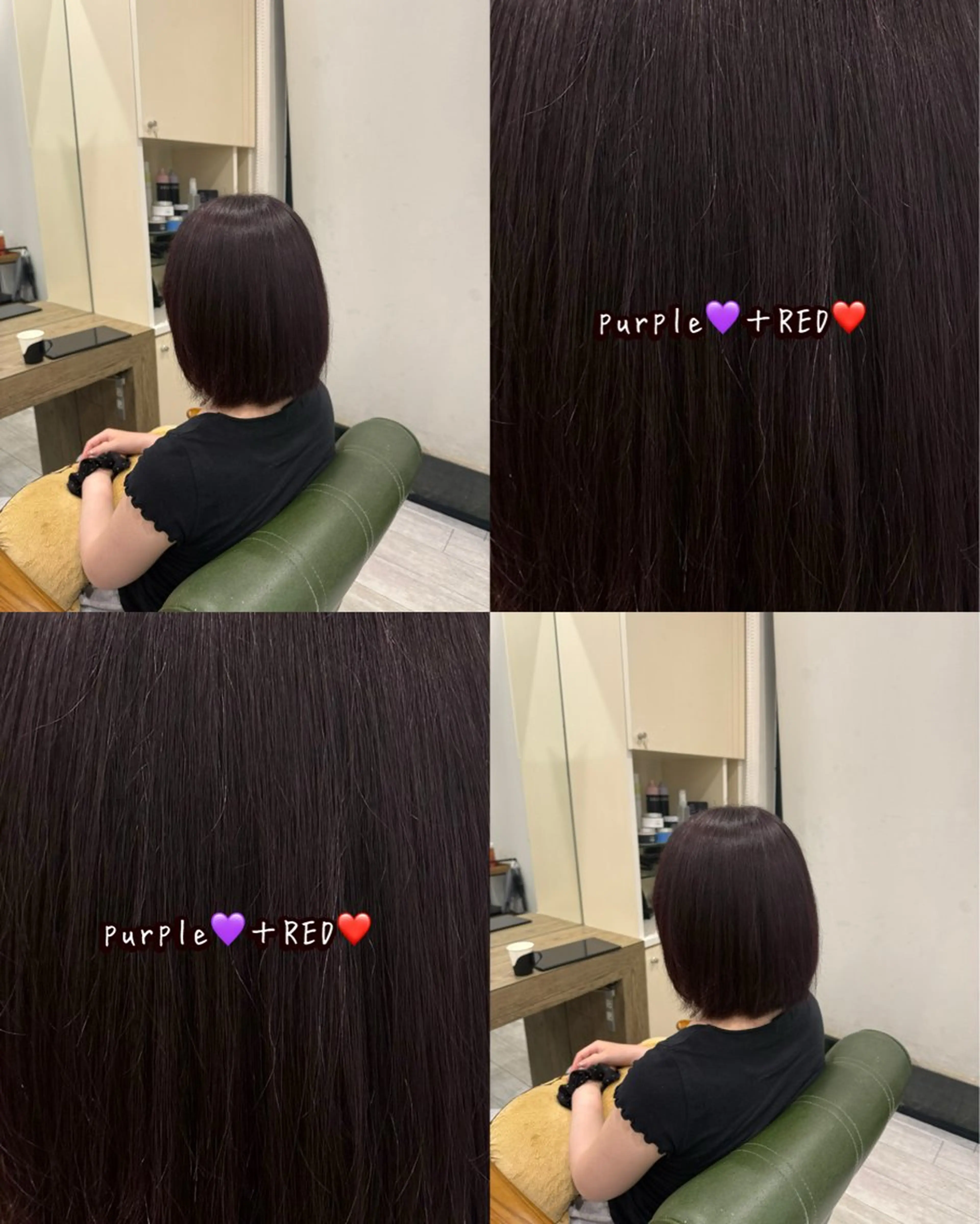 ミディアム カラー ヘアカラー トリートメント Hair&beauty the B  岡崎店所属・磯貝七海/カラー /縮毛矯正/スパのヘアスタイル