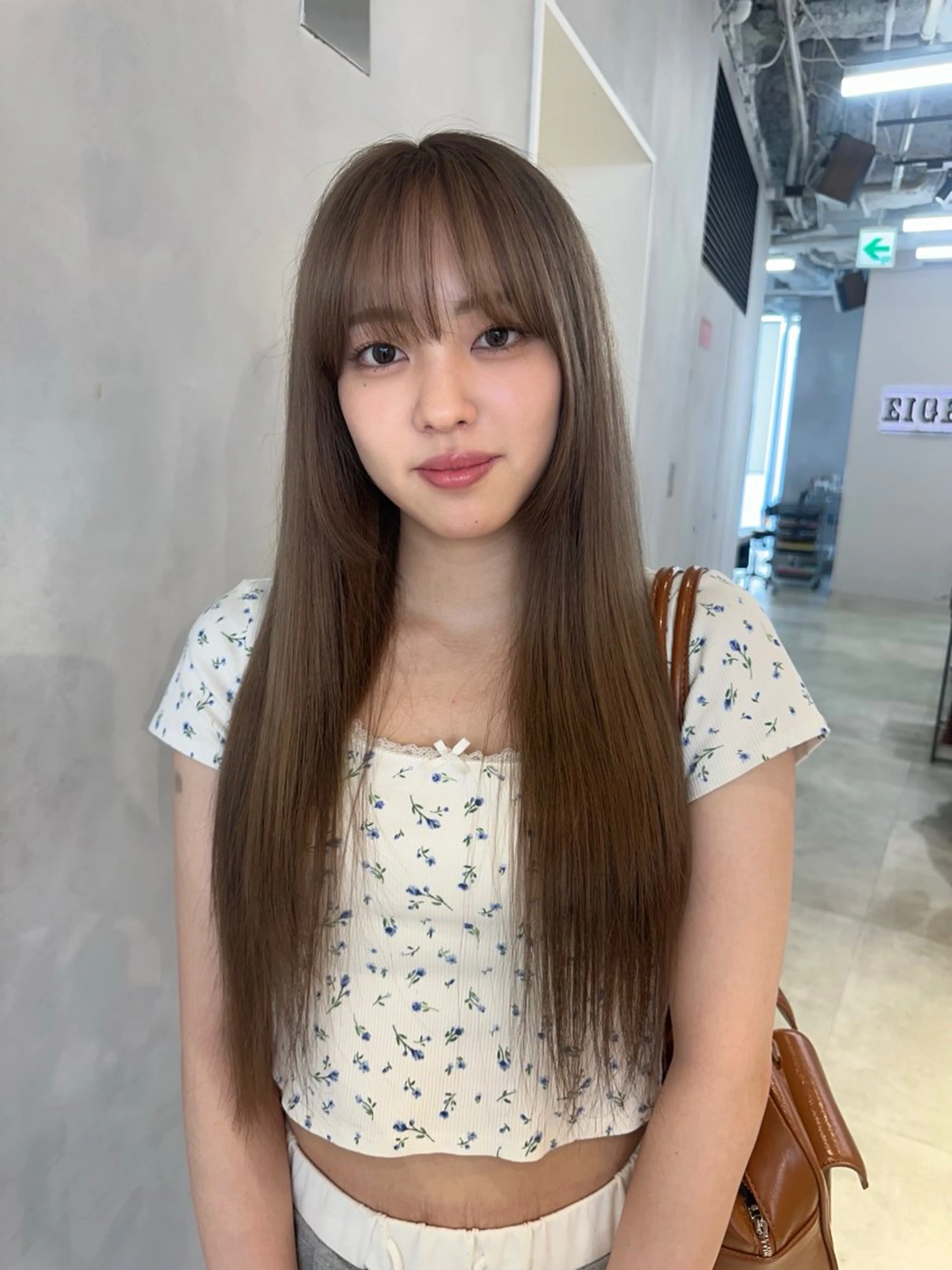 ロング カット ヘアカラー トリートメント 🎀韓国/髪質改善 長野美和🎀のヘアスタイル