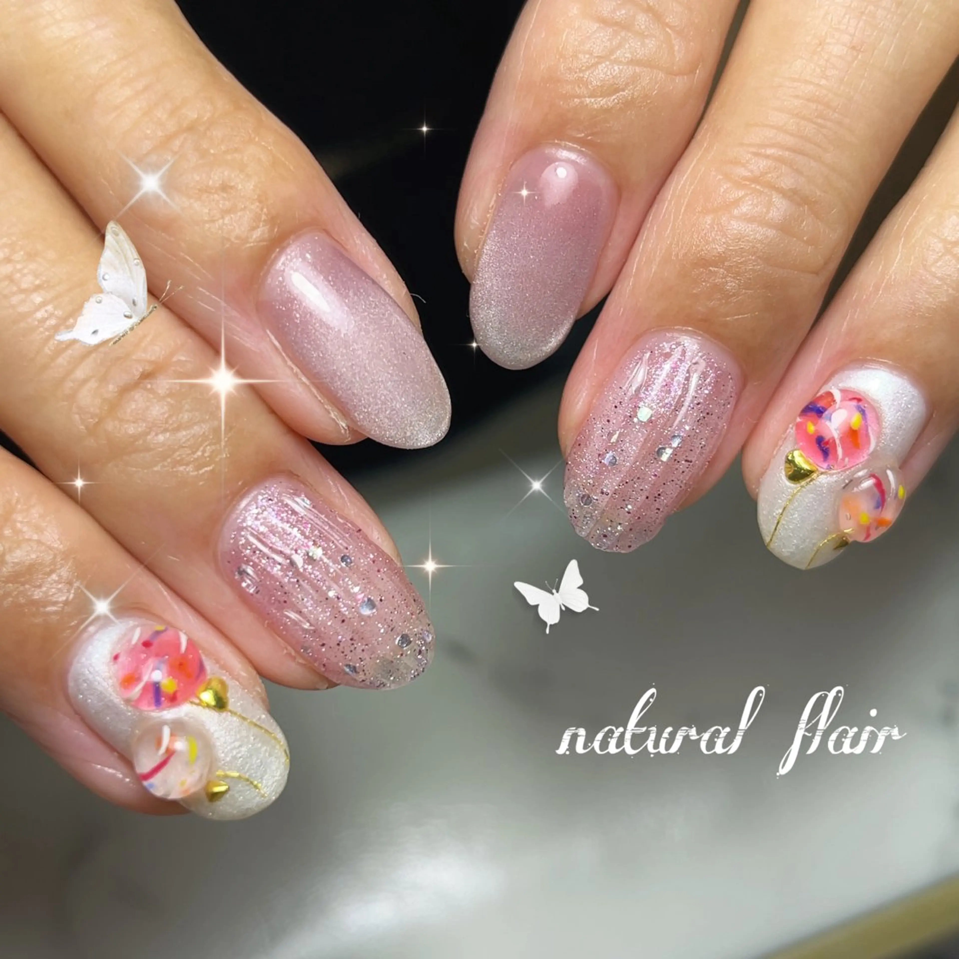 ネイル natural flairのネイルデザイン