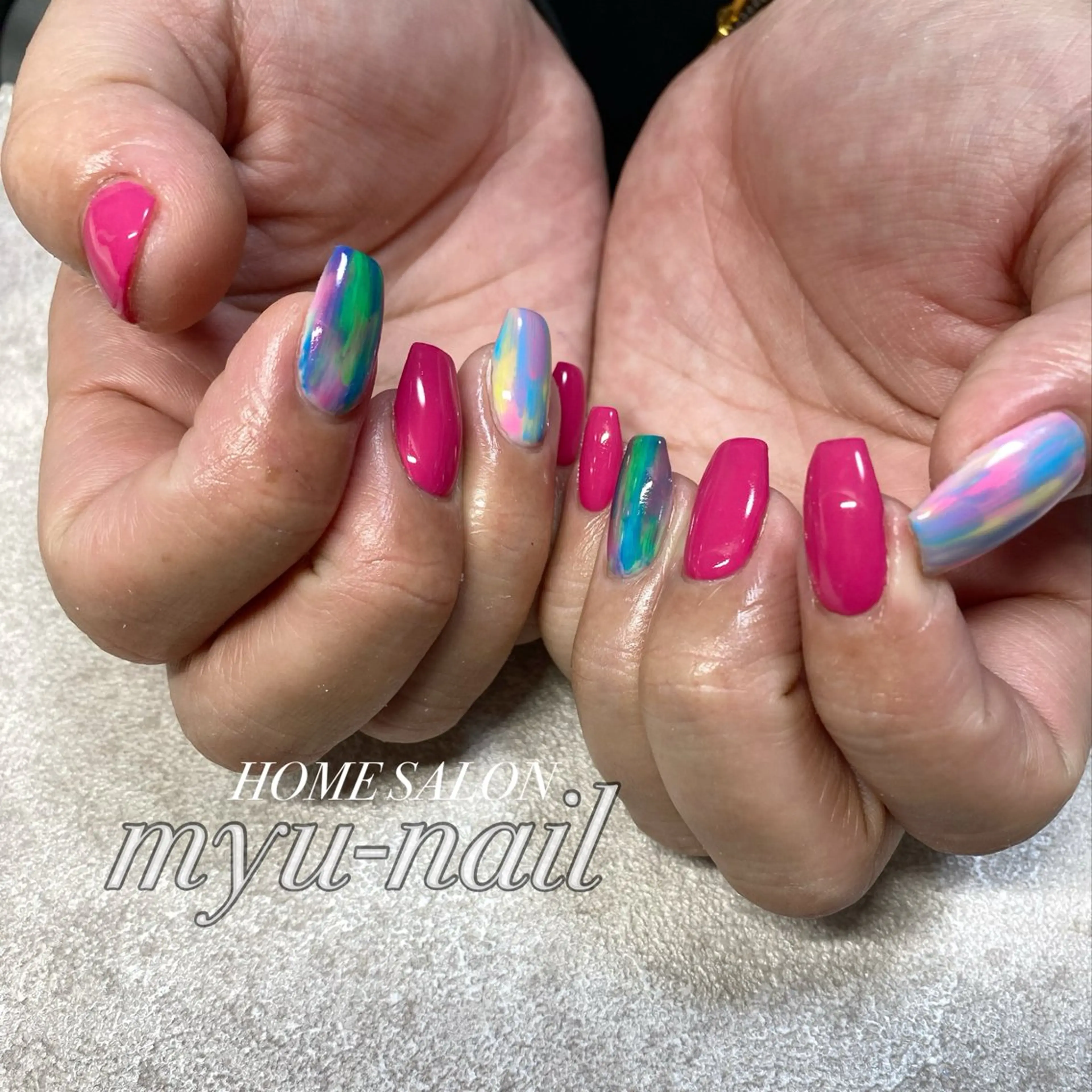 ネイル ホームサロン myu-nailのネイルデザイン