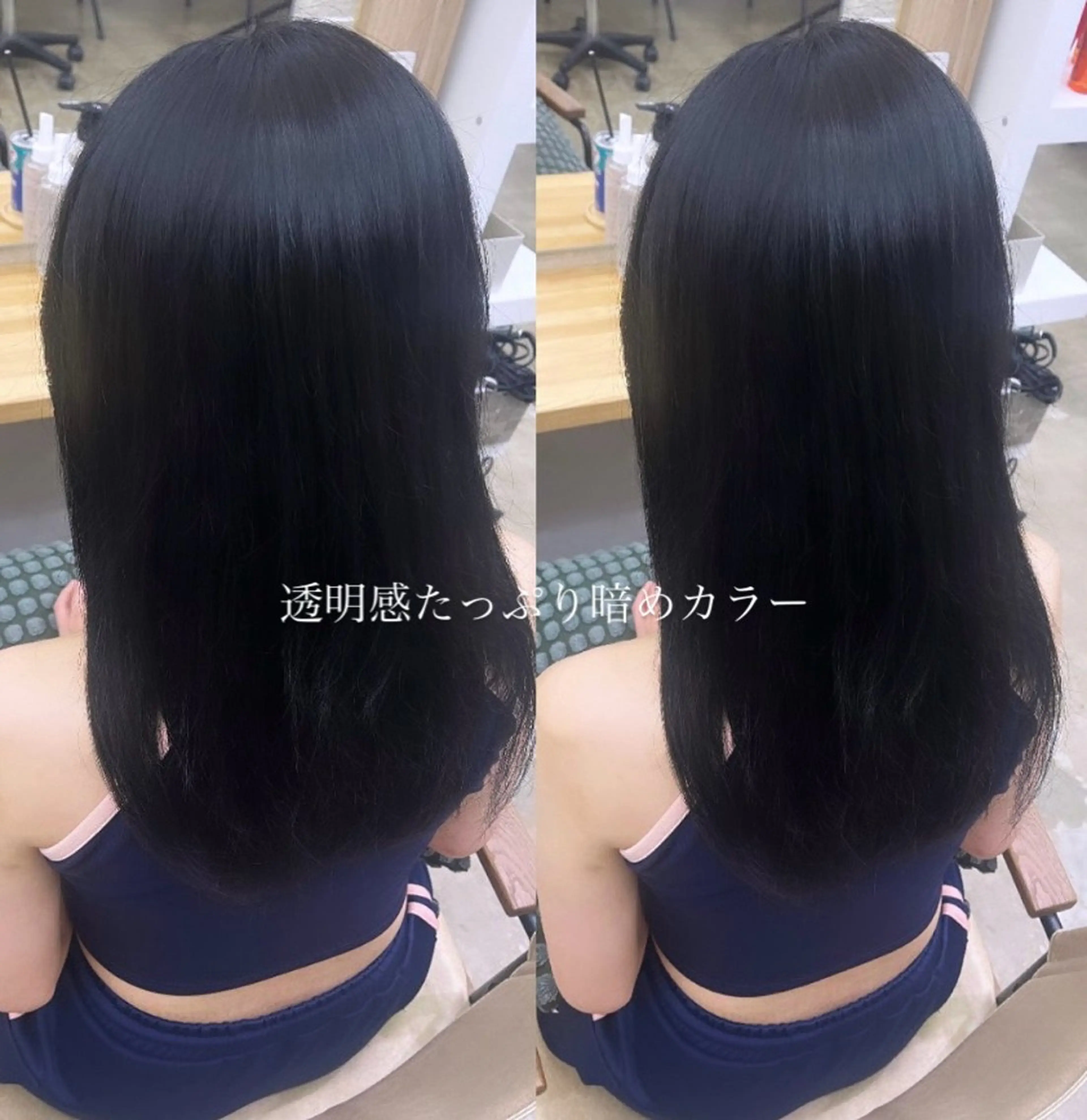 カラー 透明感カラー sand ikebukuro所属・うる艶地毛風縮毛特化 ルナのヘアスタイル