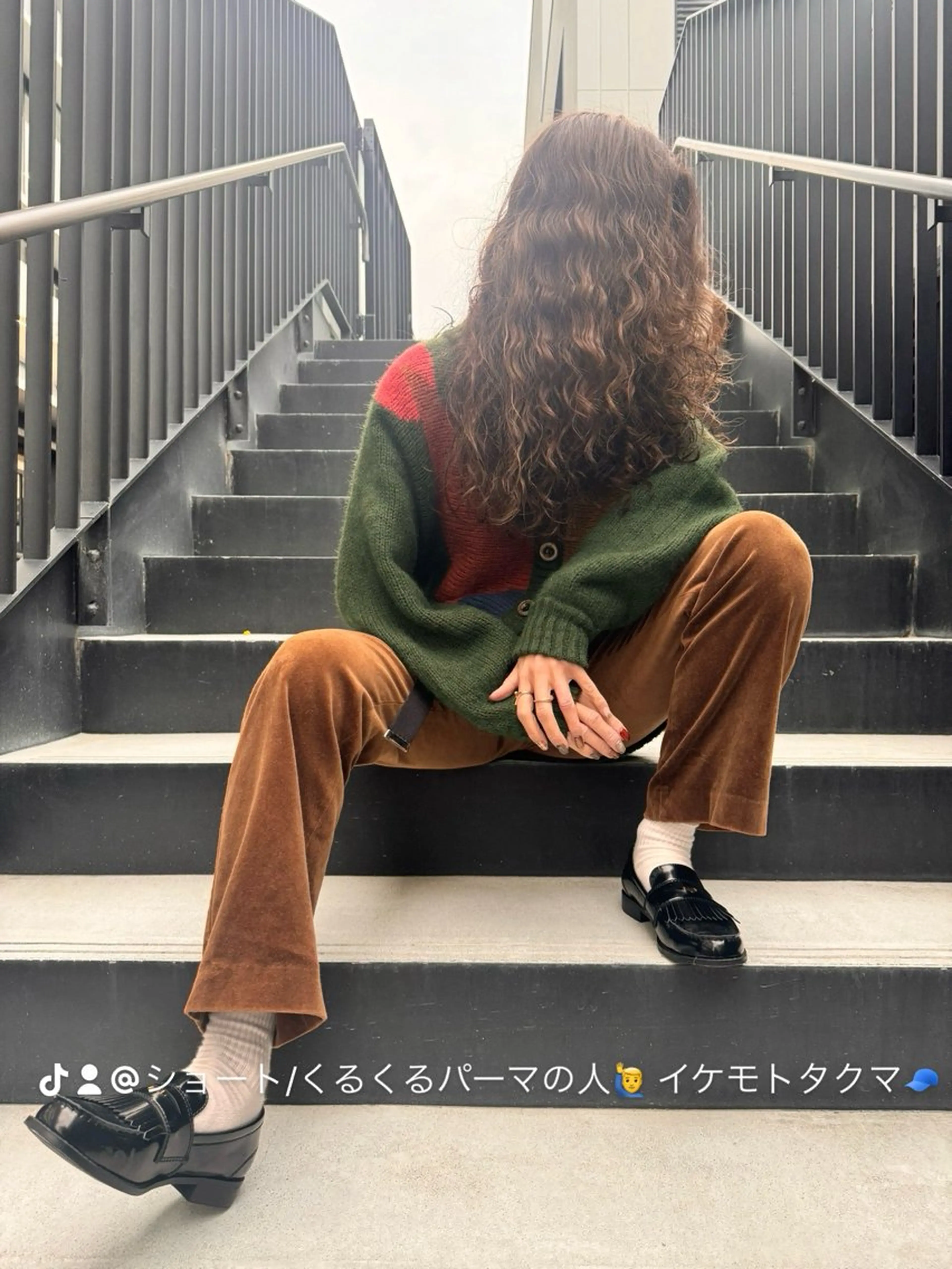 ロング パーマ ヘアアレンジ カット パーマ トリートメント ヘッドスパ ヘアセット 🫧髪質整形師 イケモトタクマ🎩のヘアスタイル