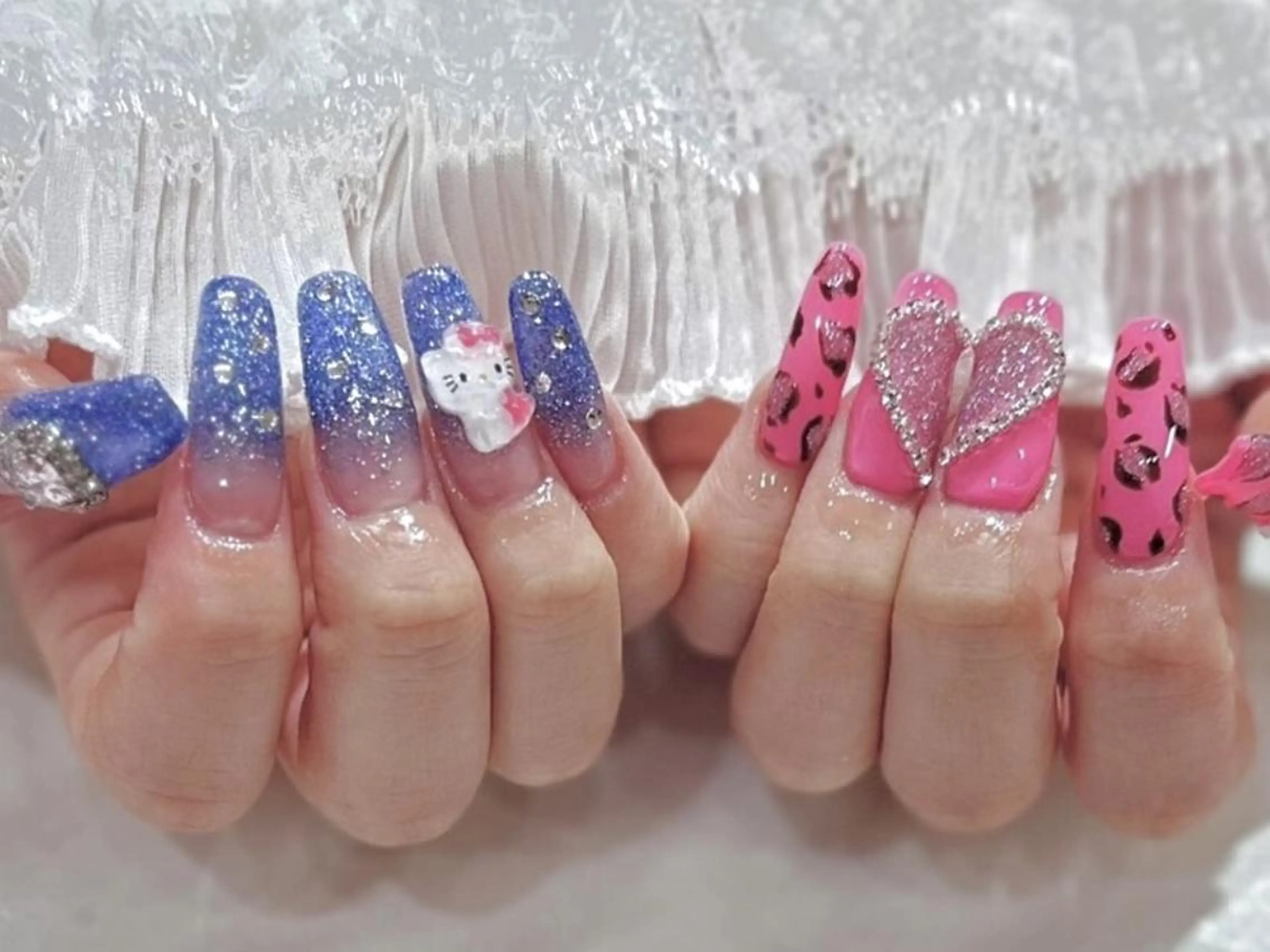 ネイル アートネイル 持ち込み 🦋y y Nail 🤍のネイルデザイン