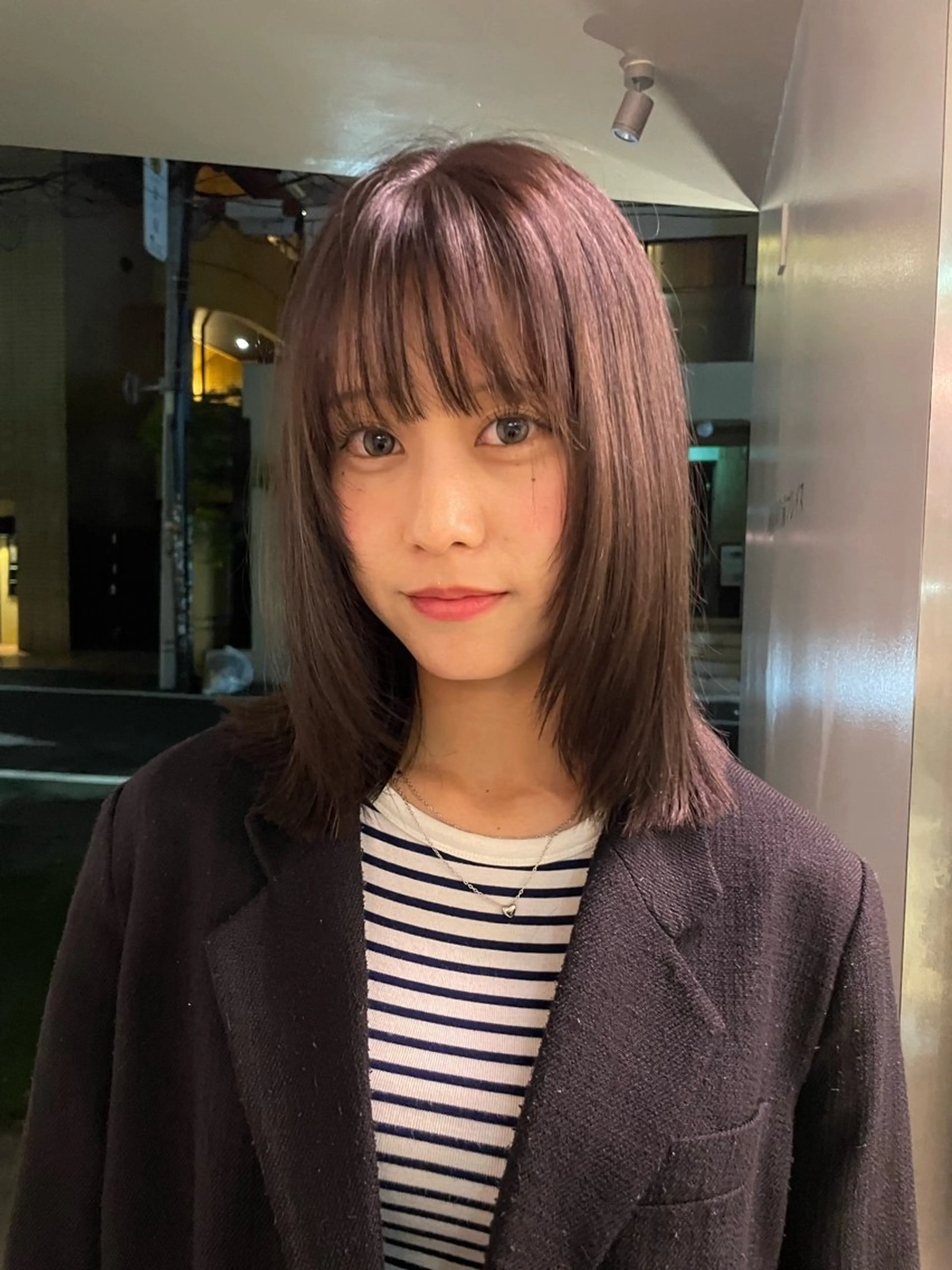 ミディアム FILMS所属・カット 綾菜のヘアスタイル