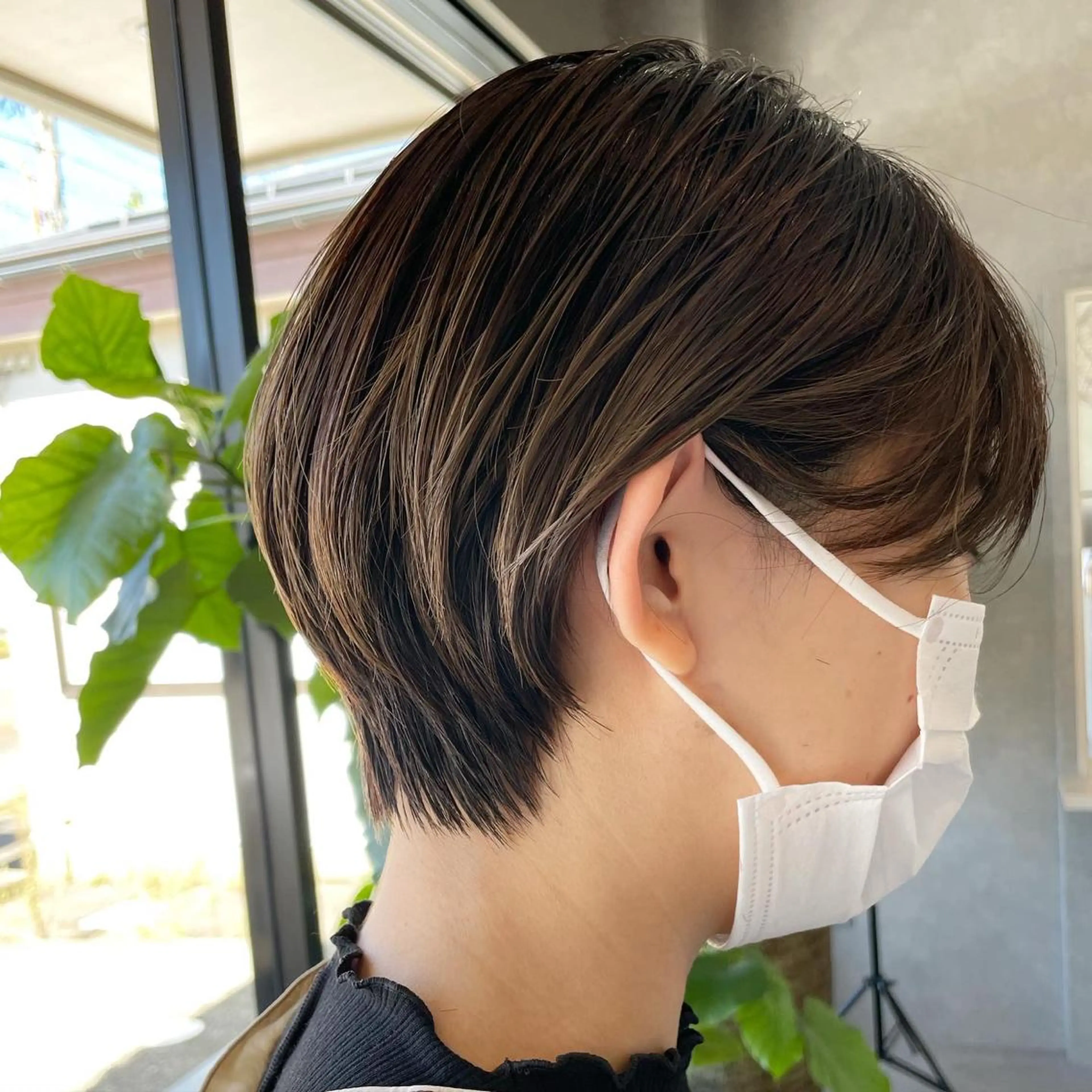 ショート カット ヘアカラー 河原 亮のヘアスタイル