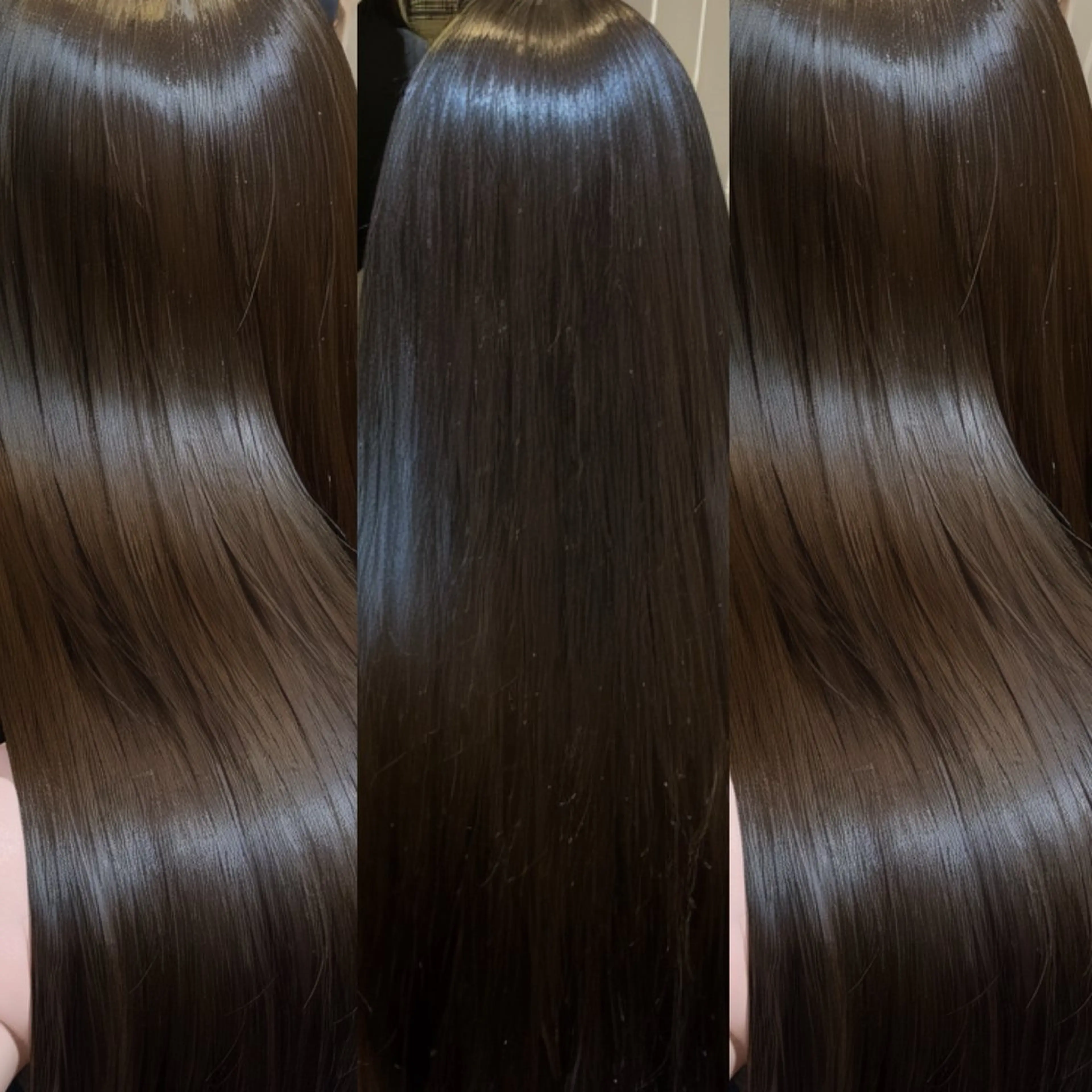 ロング カラー ベージュカラー ブリーチ 透明感カラー ダブルカラー グレージュ ヘアカラー トリートメント ラフィスヘアードープ所属・👑髪質改善Wカラー /グレージュ/アユカのヘアスタイル