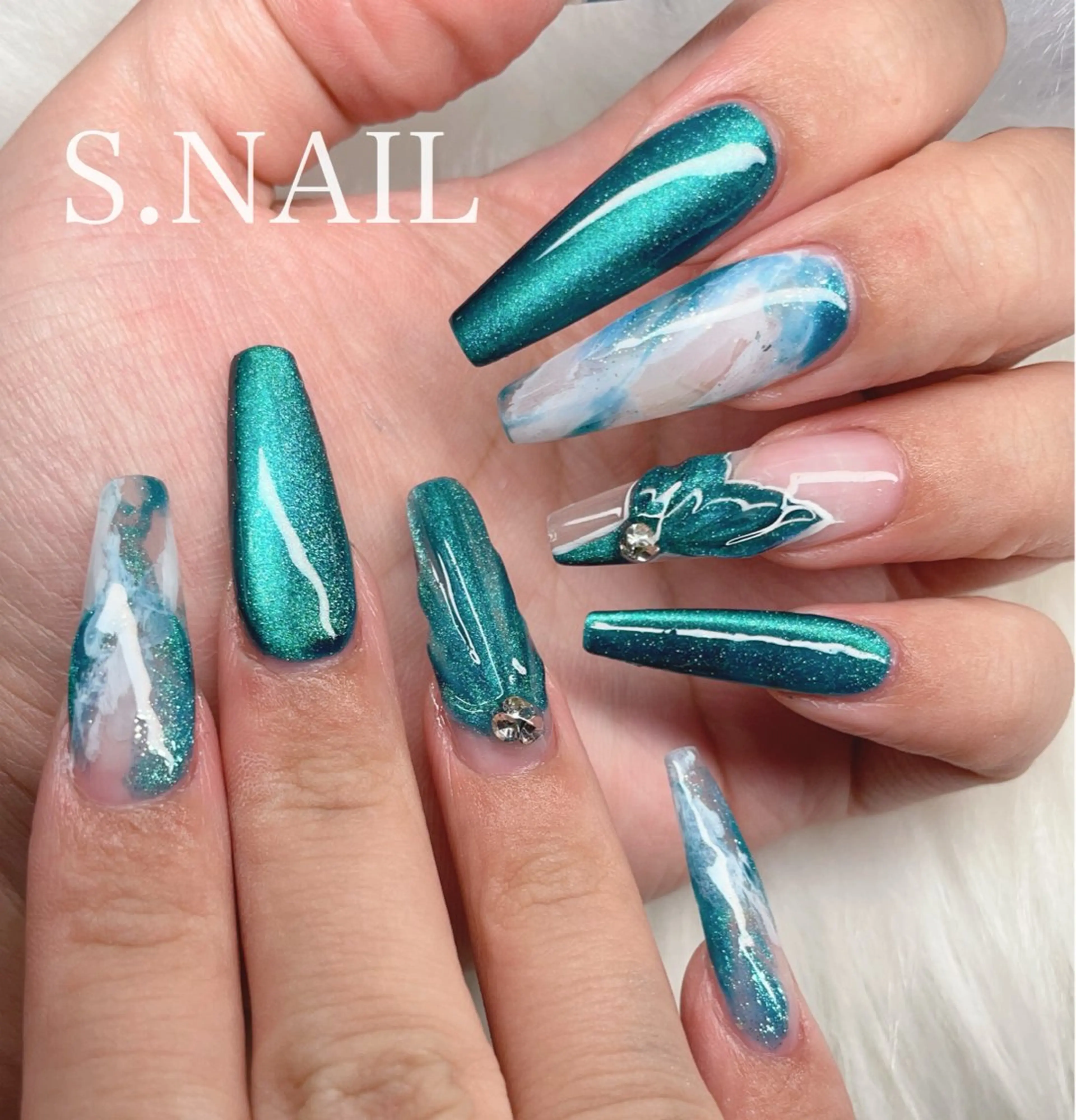 ネイル ハンドネイル S♡NAIL所属・S.NAIL Suuのネイルデザイン
