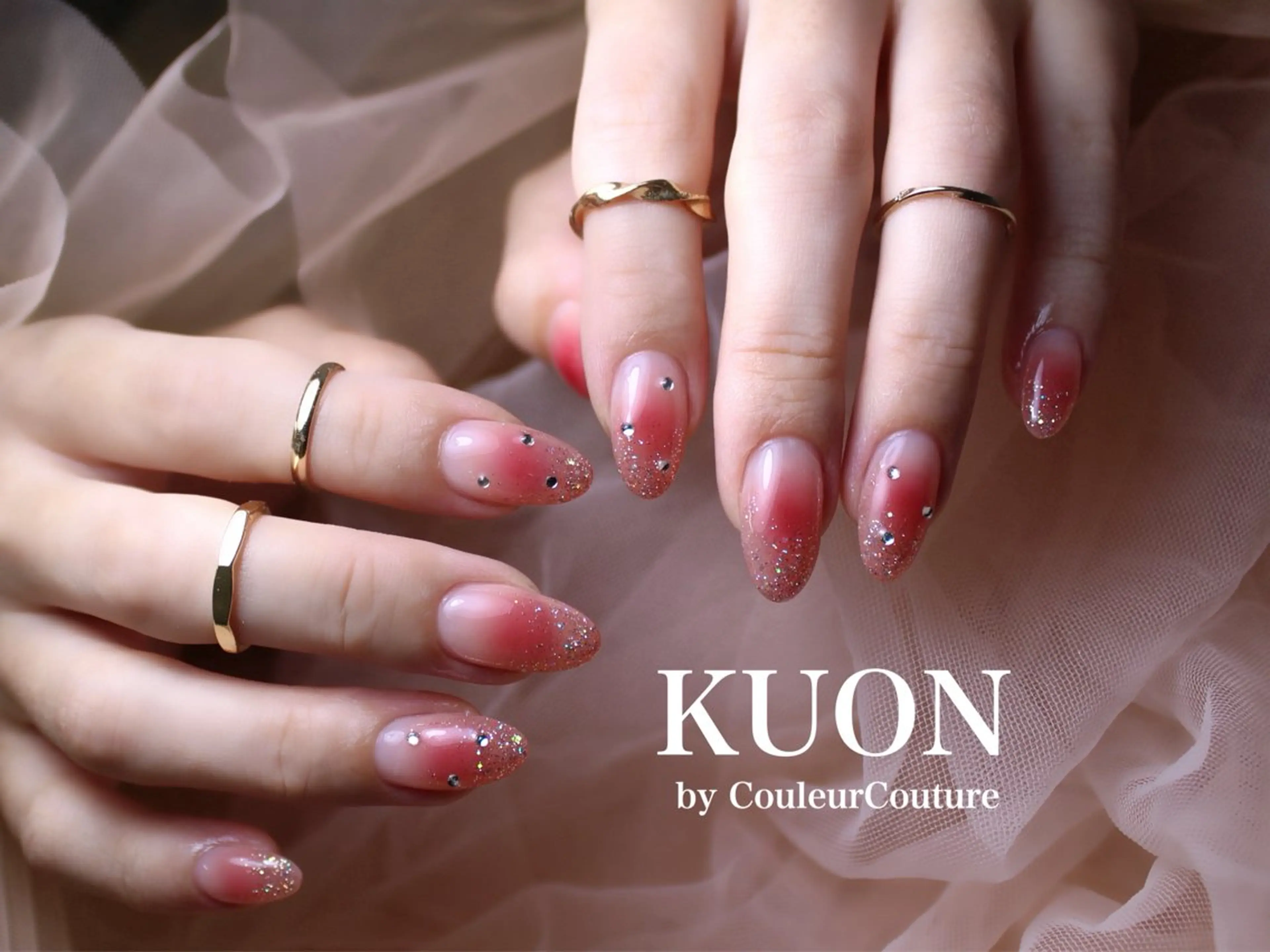ネイル KUON 本町阿波座のネイルデザイン