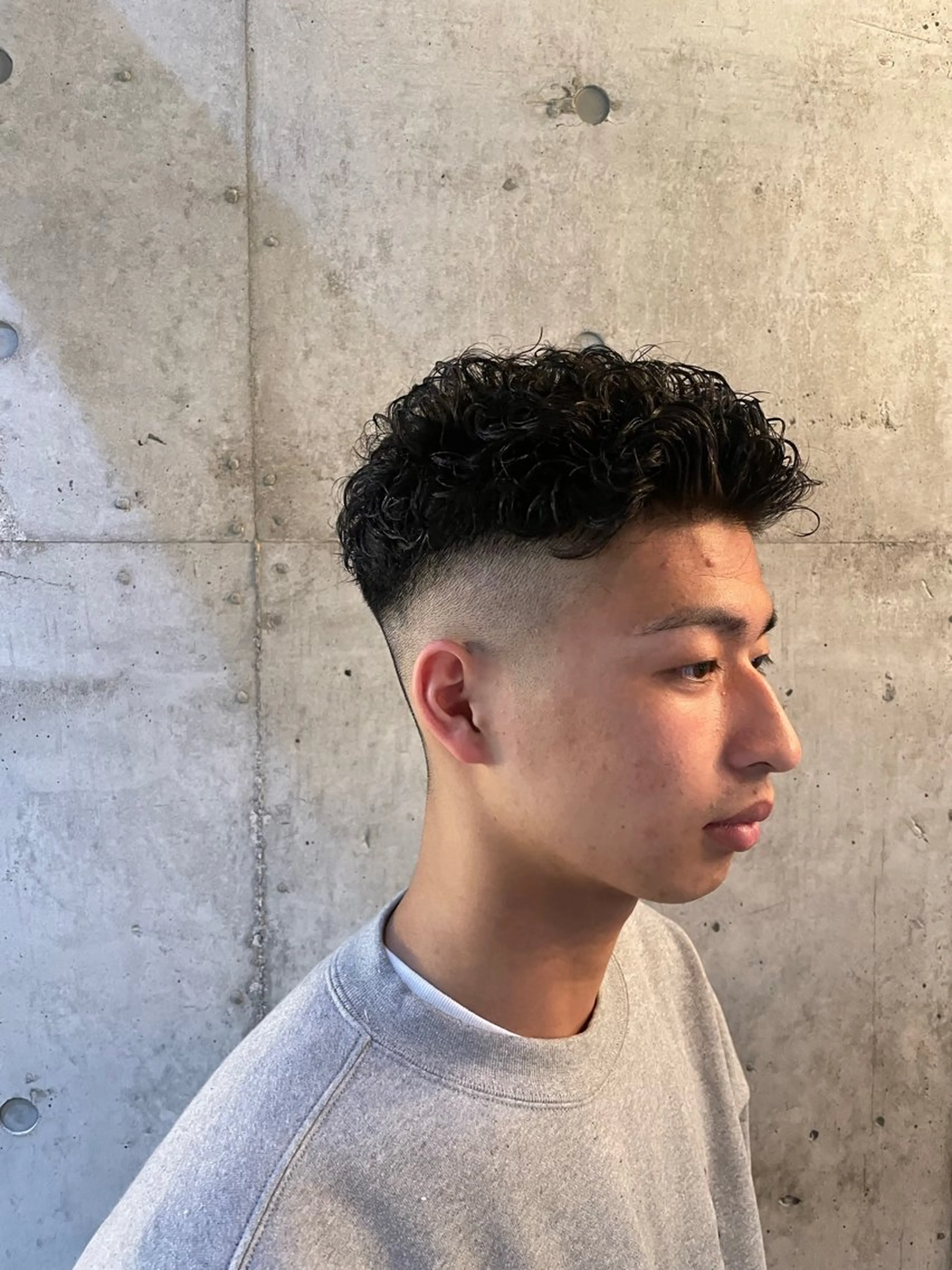 ショート パーマ メンズ カット パーマ トリートメント 🔥メンズ特化パーマ 🦖増田弘明🦖のヘアスタイル