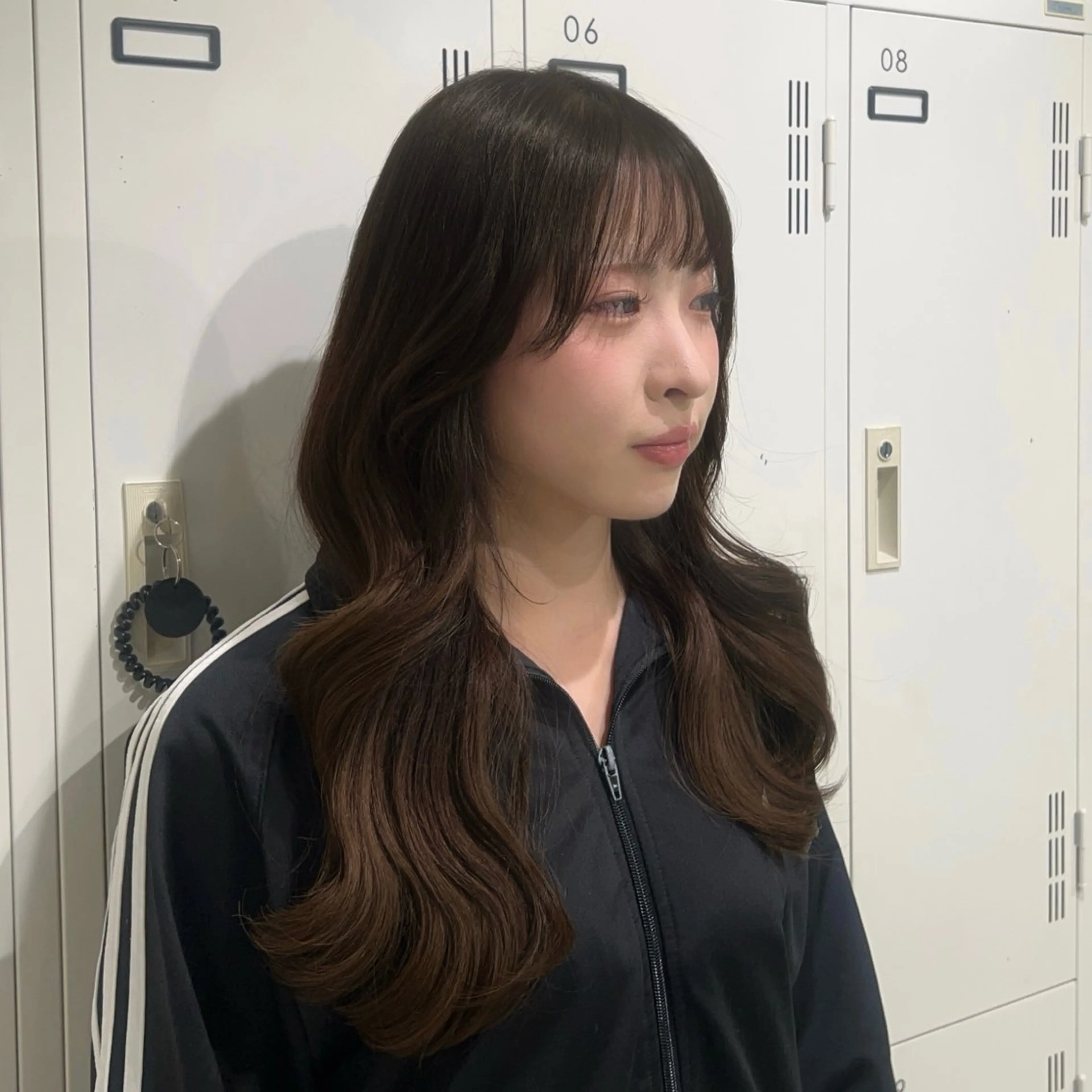 【韓国風カット🪽🫧】レイヤーカット🧚🏻➕前髪カット➕うる艶トリートメントの写真