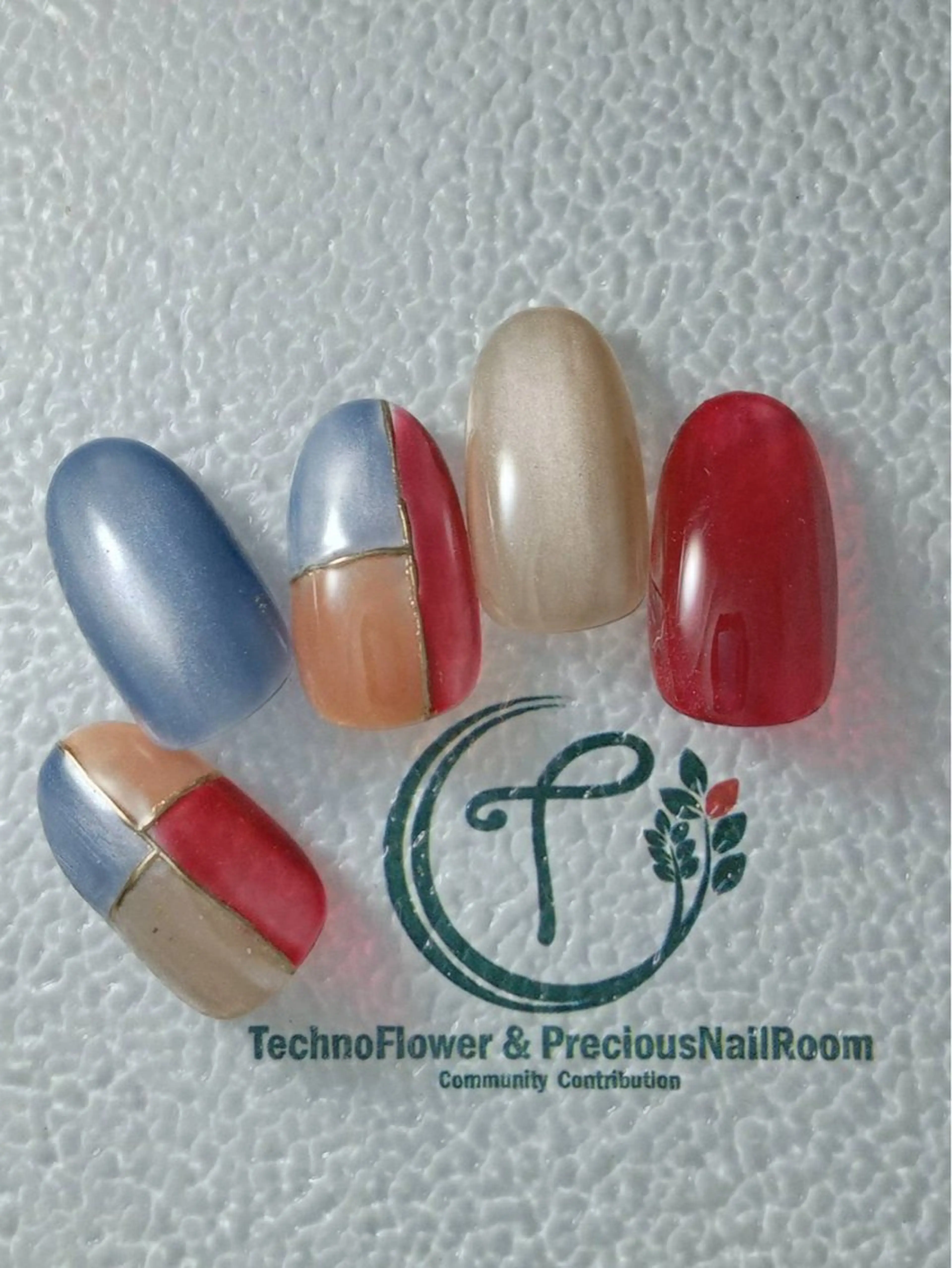 ネイル フラワーネイル precious nail room所属・precious nail  roomのネイルデザイン